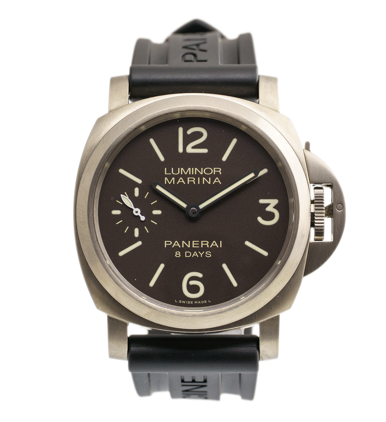 Luminor Marina 8 Days Titanium PAM00564 Brown Dial 44 mm