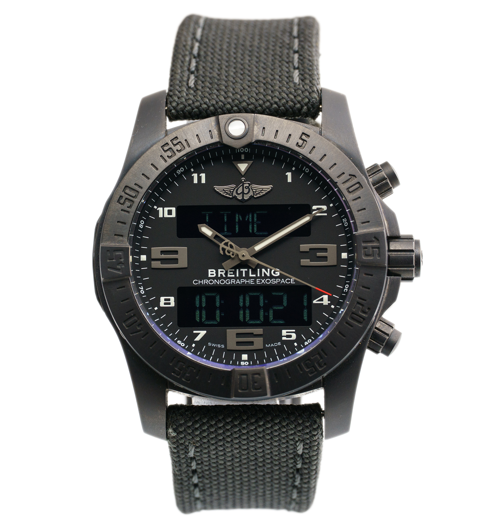 Exospace B55 Connected VB5510 Night Mission 03/2022 46 mm