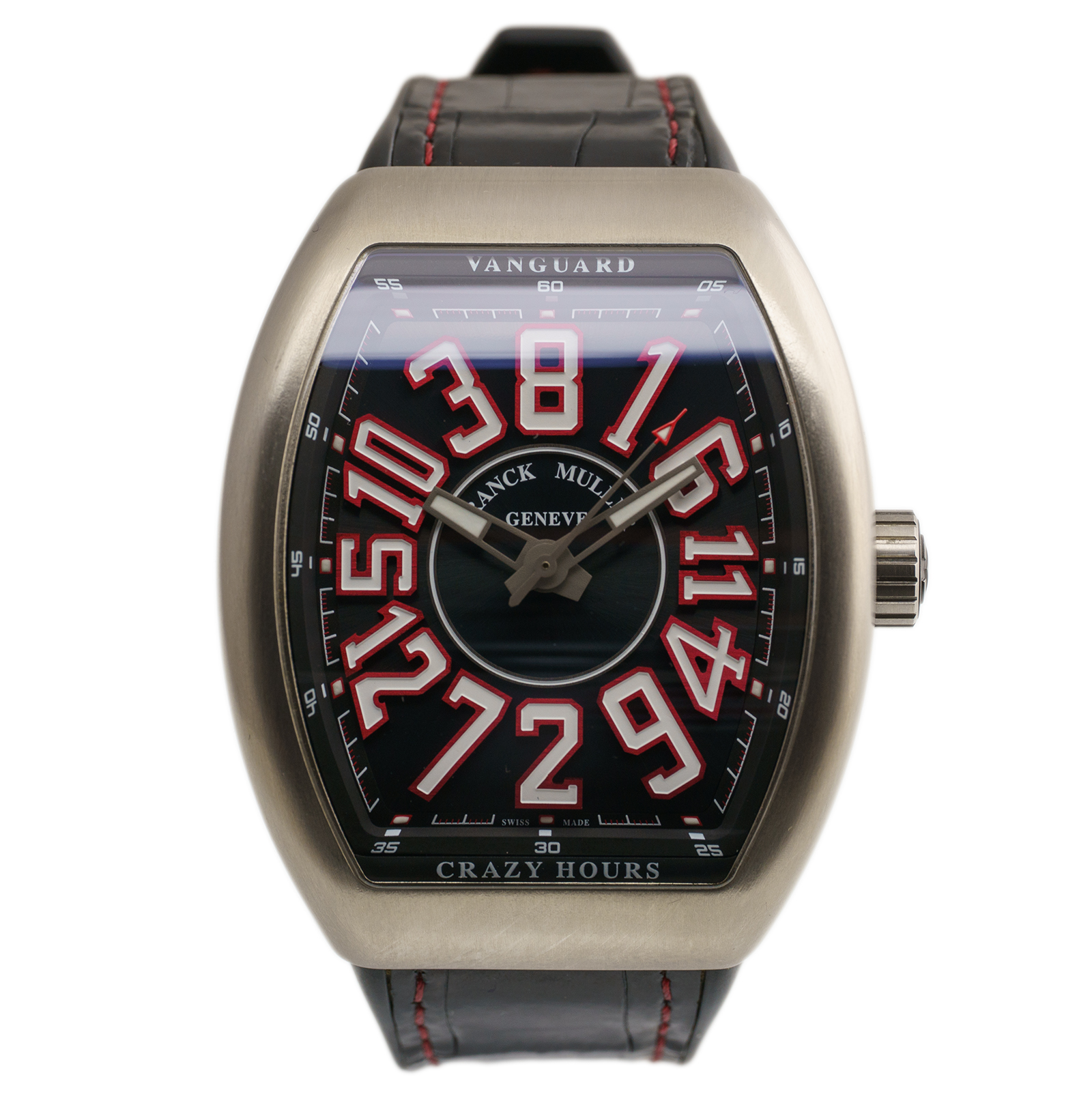 Vanguard V45CH Crazy Hours Titanium 44 mm