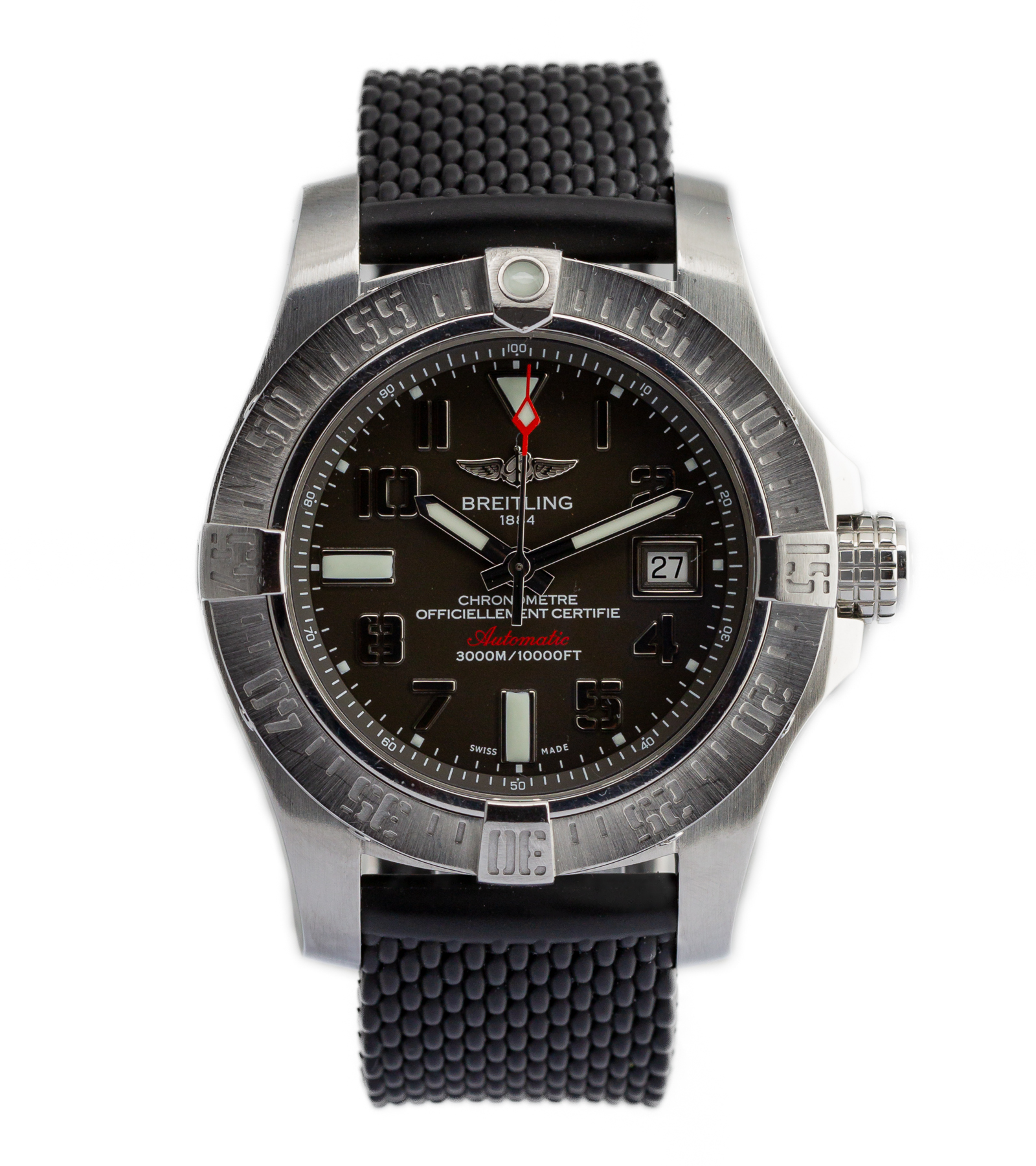 Avenger II Seawolf Black Dial A17331 45 mm