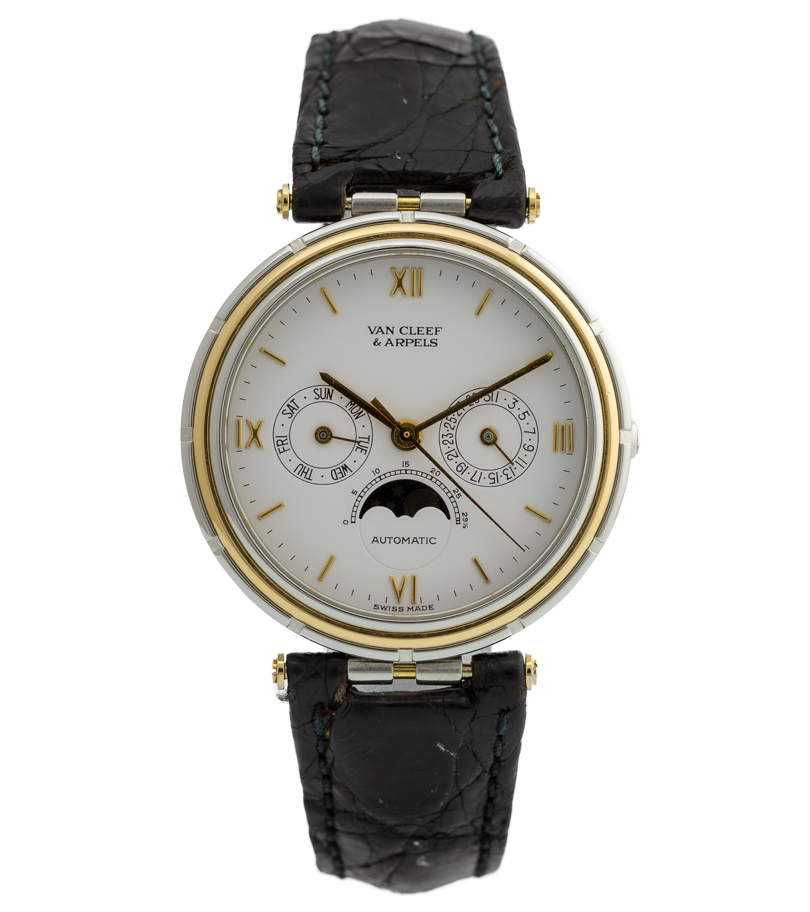 Paris Moon Phase Perpetual Calendar 35 mm