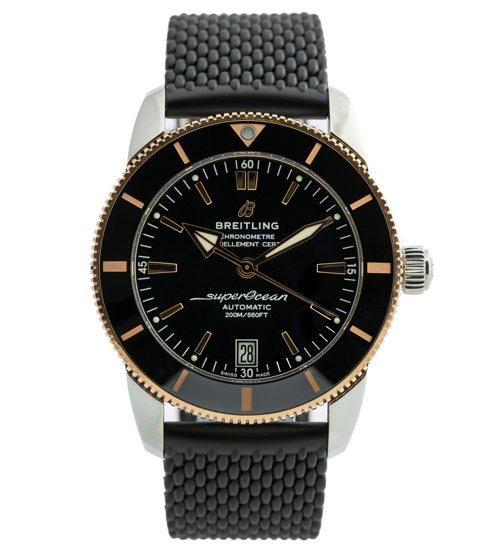 Superocean Heritage B20 Automatic Rubber Strap UB2010 10/2019 42 mm