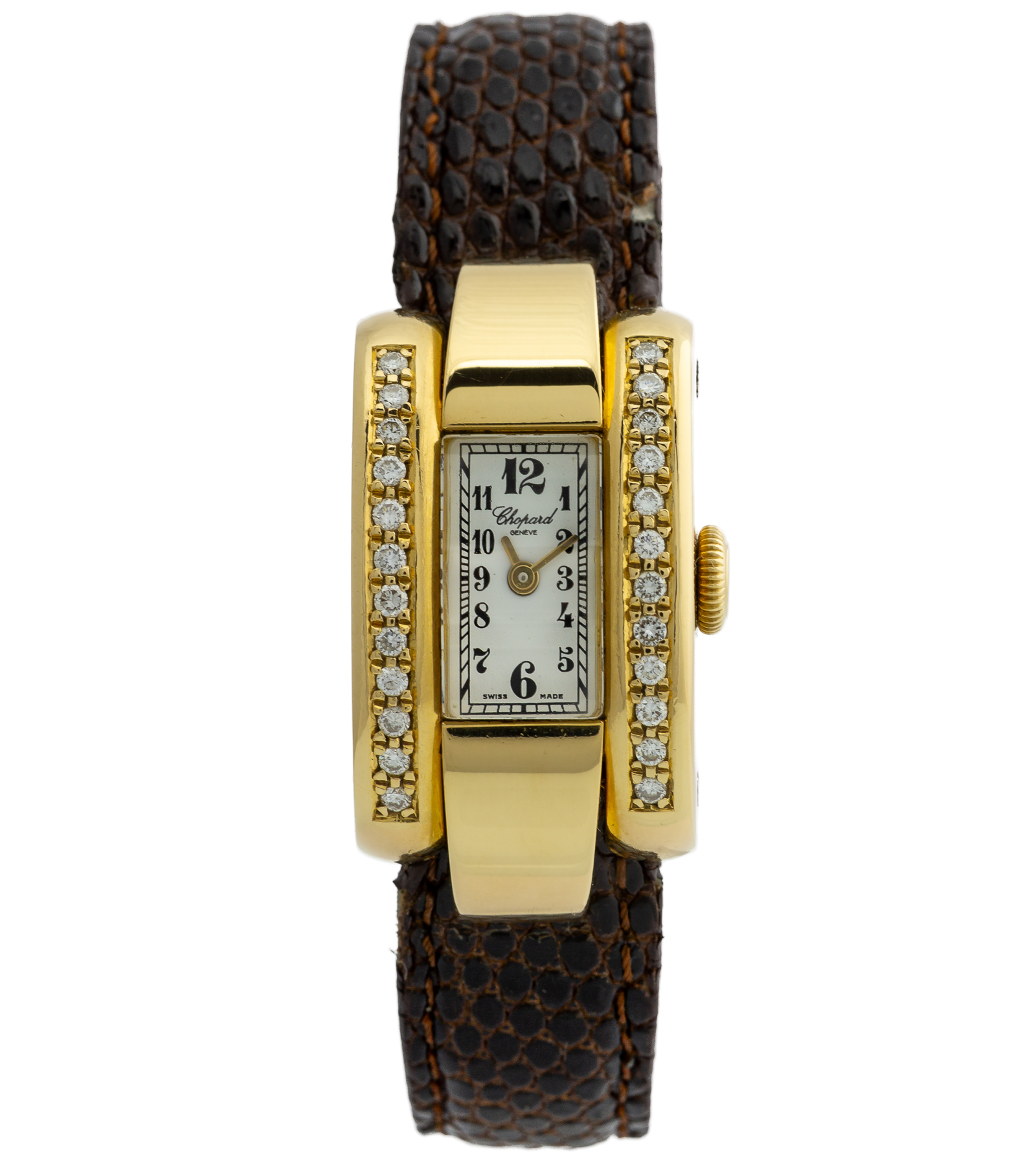 La Strada 433 1 Yellow Gold Diamonds 30 mm