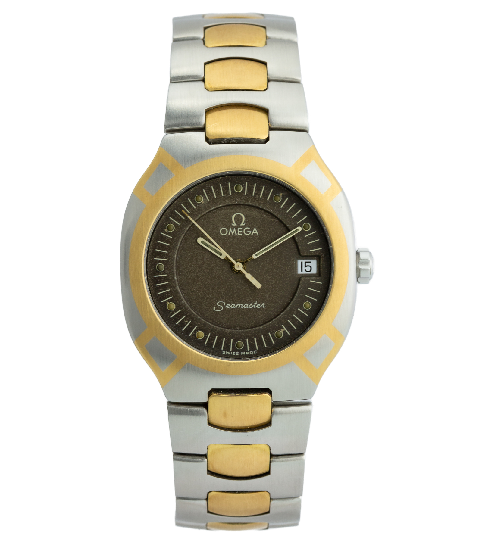 Seamaster Polaris 396.1022 Titanium Gold 1960257 Vintage 32 mm