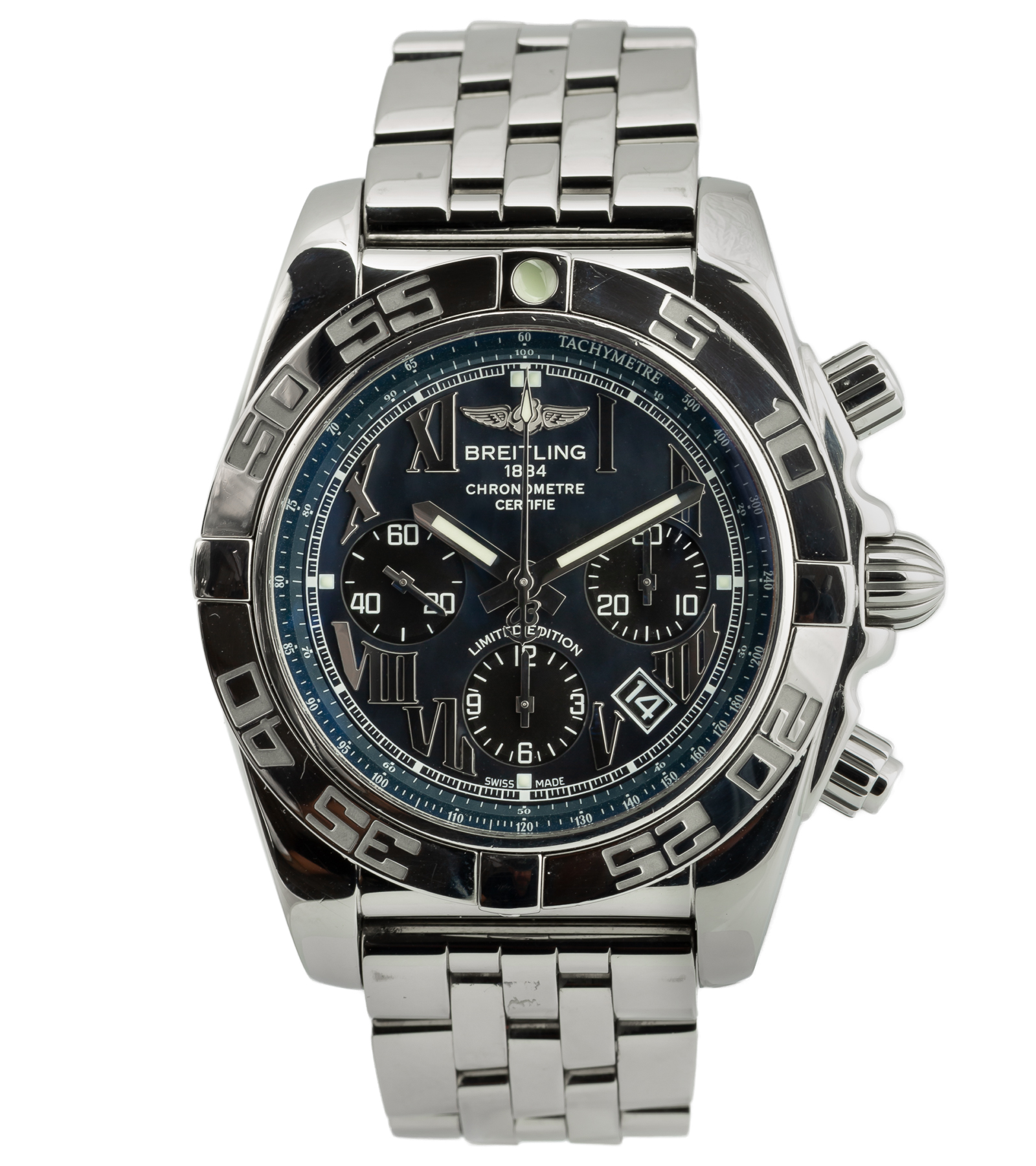 Chronomat AB01111 MOP Dial Japan Limited Edition 500 pcs 10/2018 44 mm