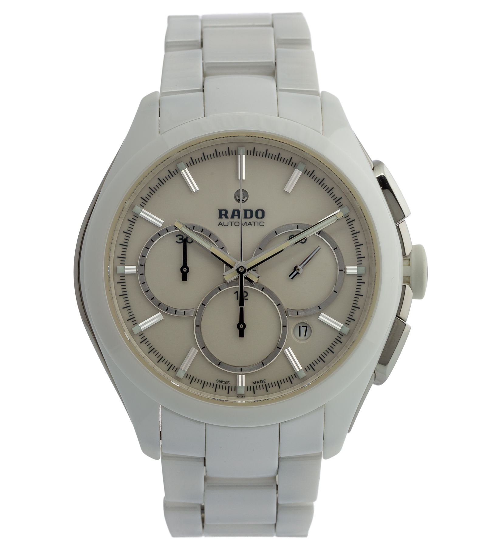 HyperChrome Chronograph R32274012 Automatic White Dial 45 mm