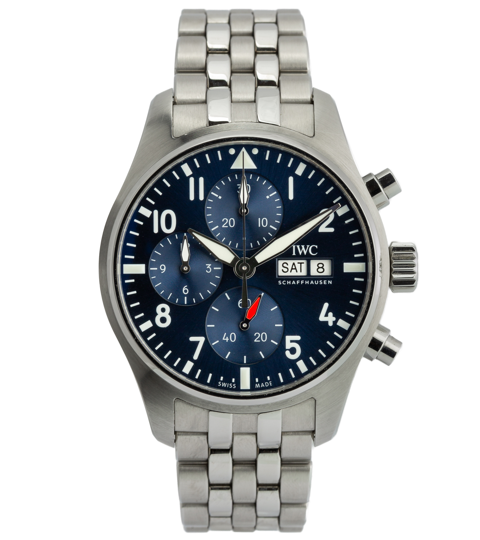 Pilot Chronograph Blue IW388102 12/2021 41 mm