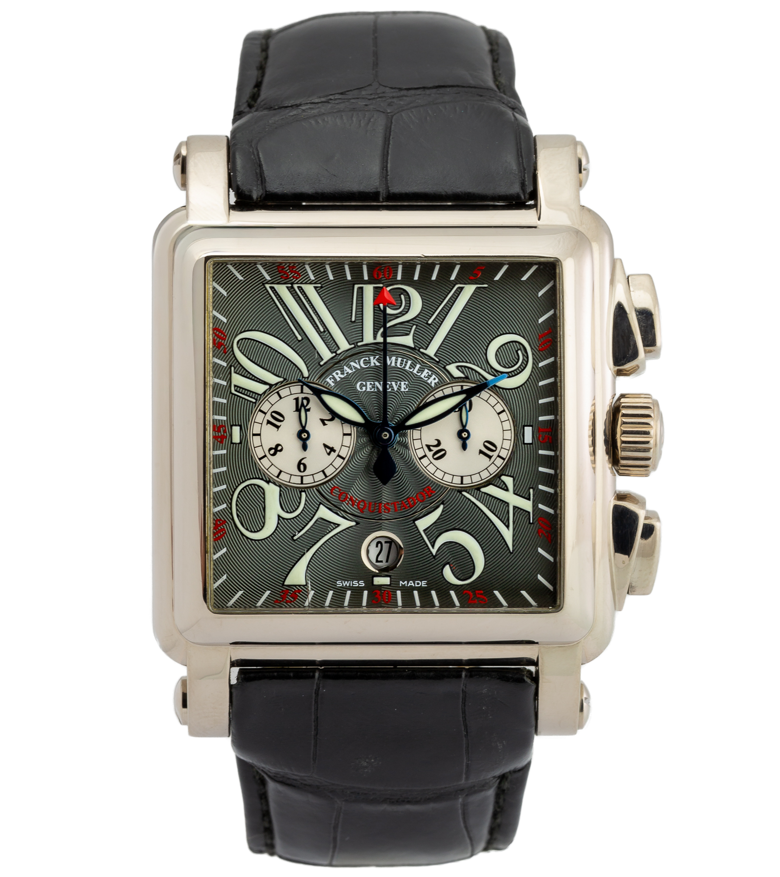 Conquistador Cortez Chrono White Gold XL 10000CC 44 mm
