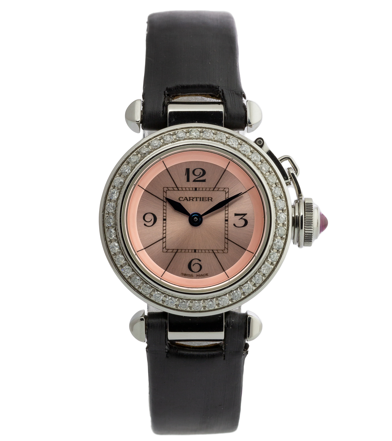 Pasha 2973 W3140026 Quartz Steel Pink Dial 02/2017 27 mm