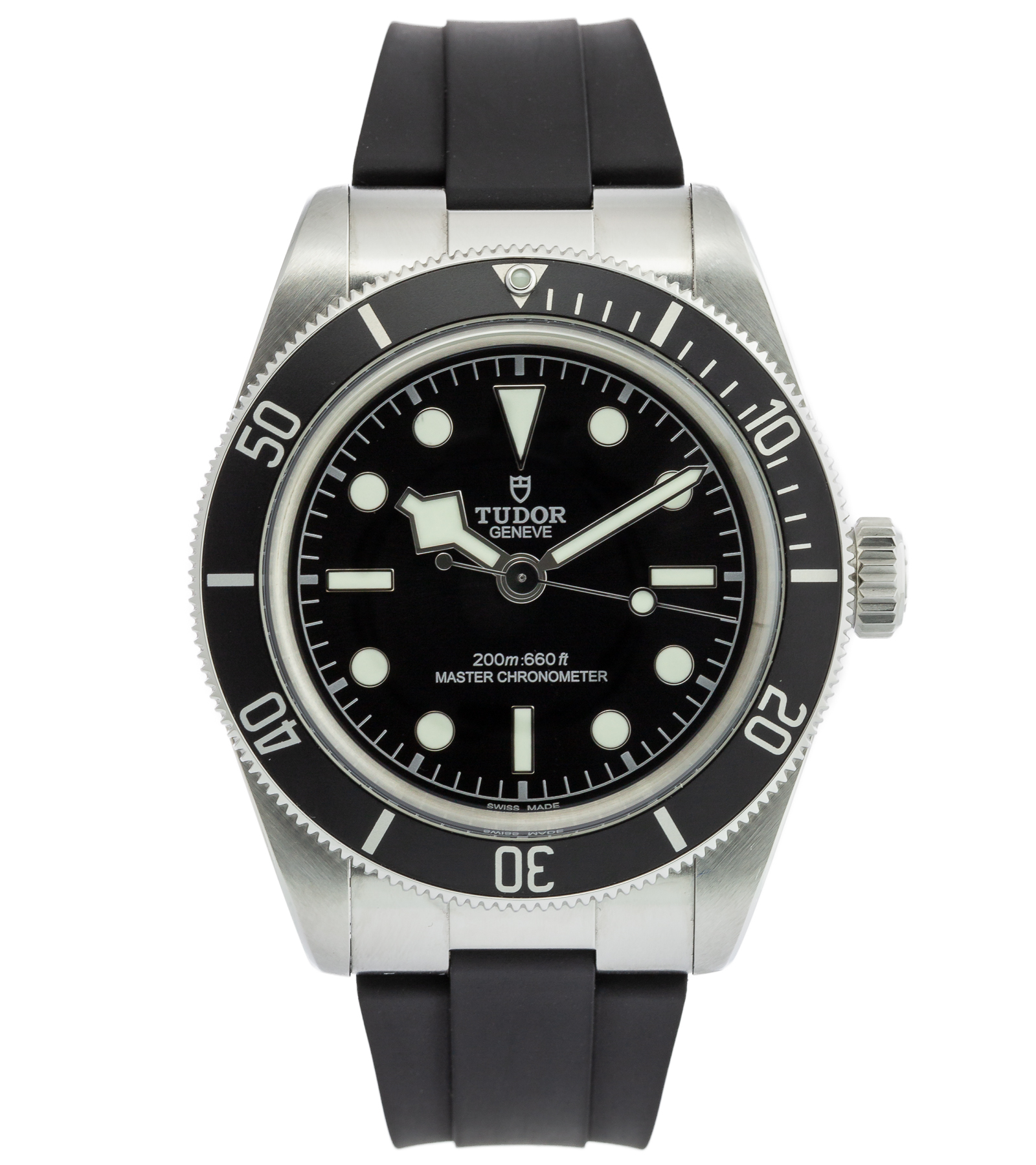 Black Bay Rubber Strap 7941A1A0NU 03.2025 41 mm