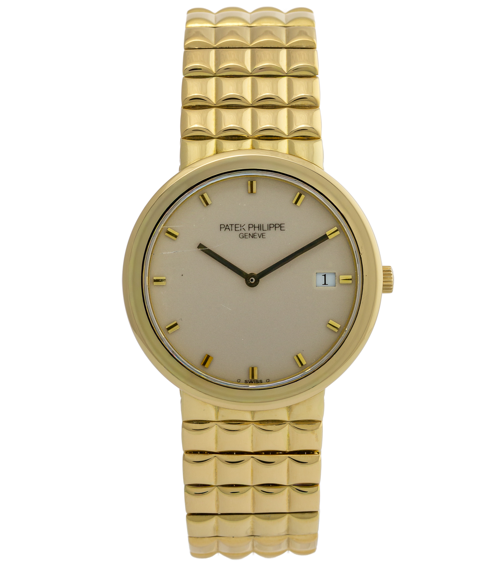 Calatrava Yellow Gold 18K 3937/3 J 01/1986 32 mm