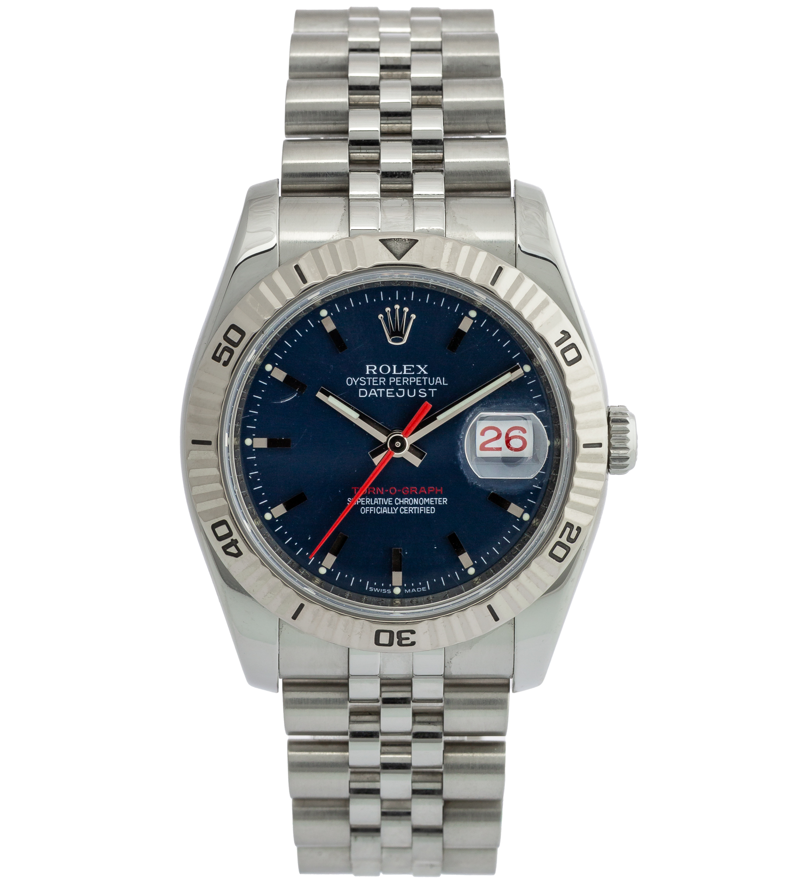 Datejust 16234 Jubilee Blue Dial 36 mm (Kopia)