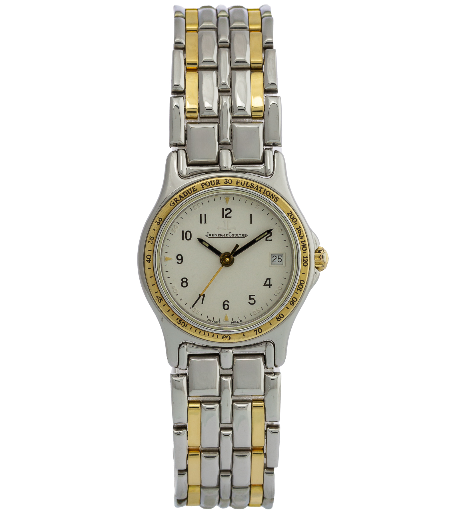 Pulsations Vintage 133.5.11 Yellow Gold and Steel Quartz 1985 23 mm