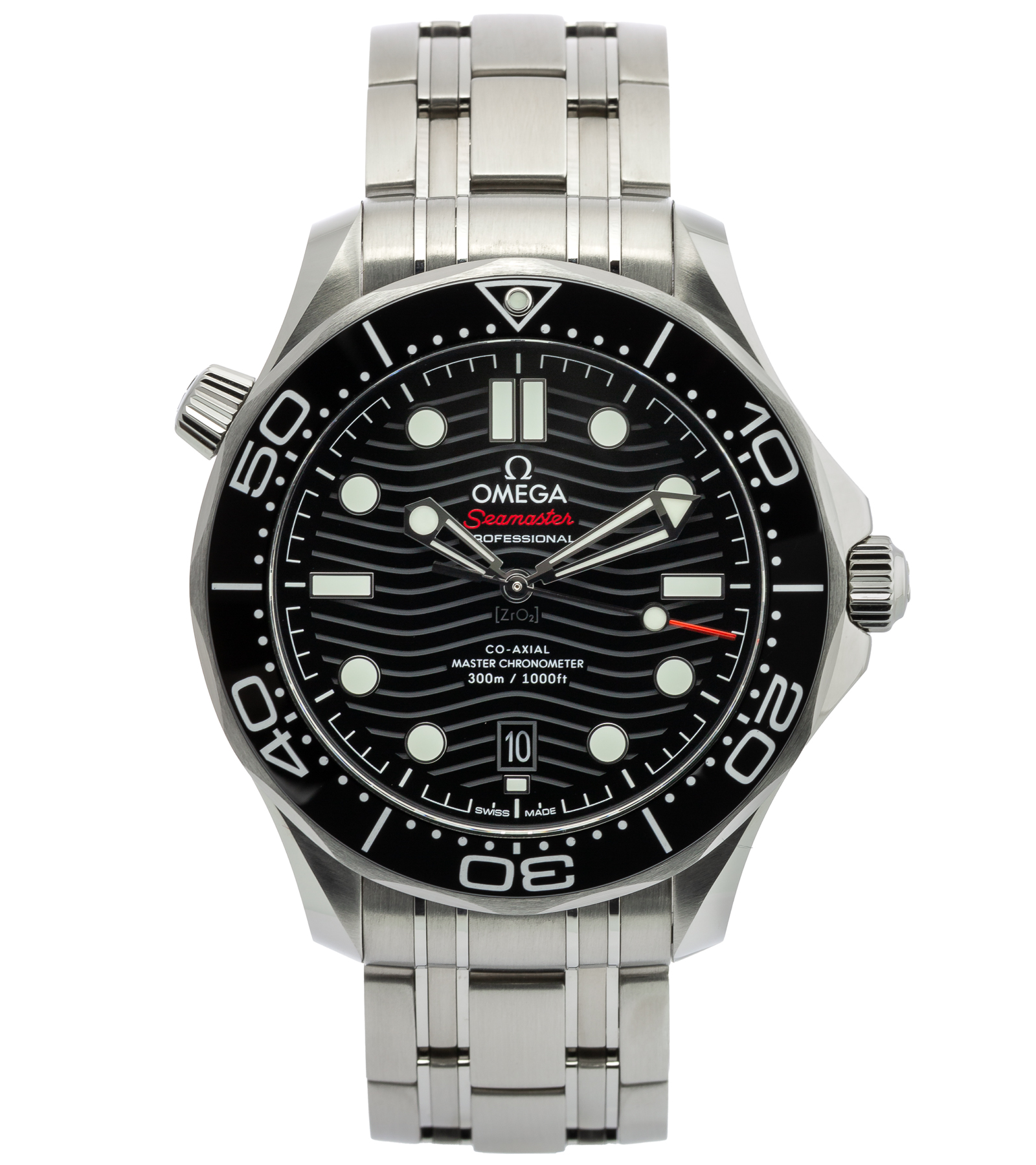 Seamaster Diver 300 M 210.30.42.20.01.001 Black Wave Dial 05/2025 42 mm