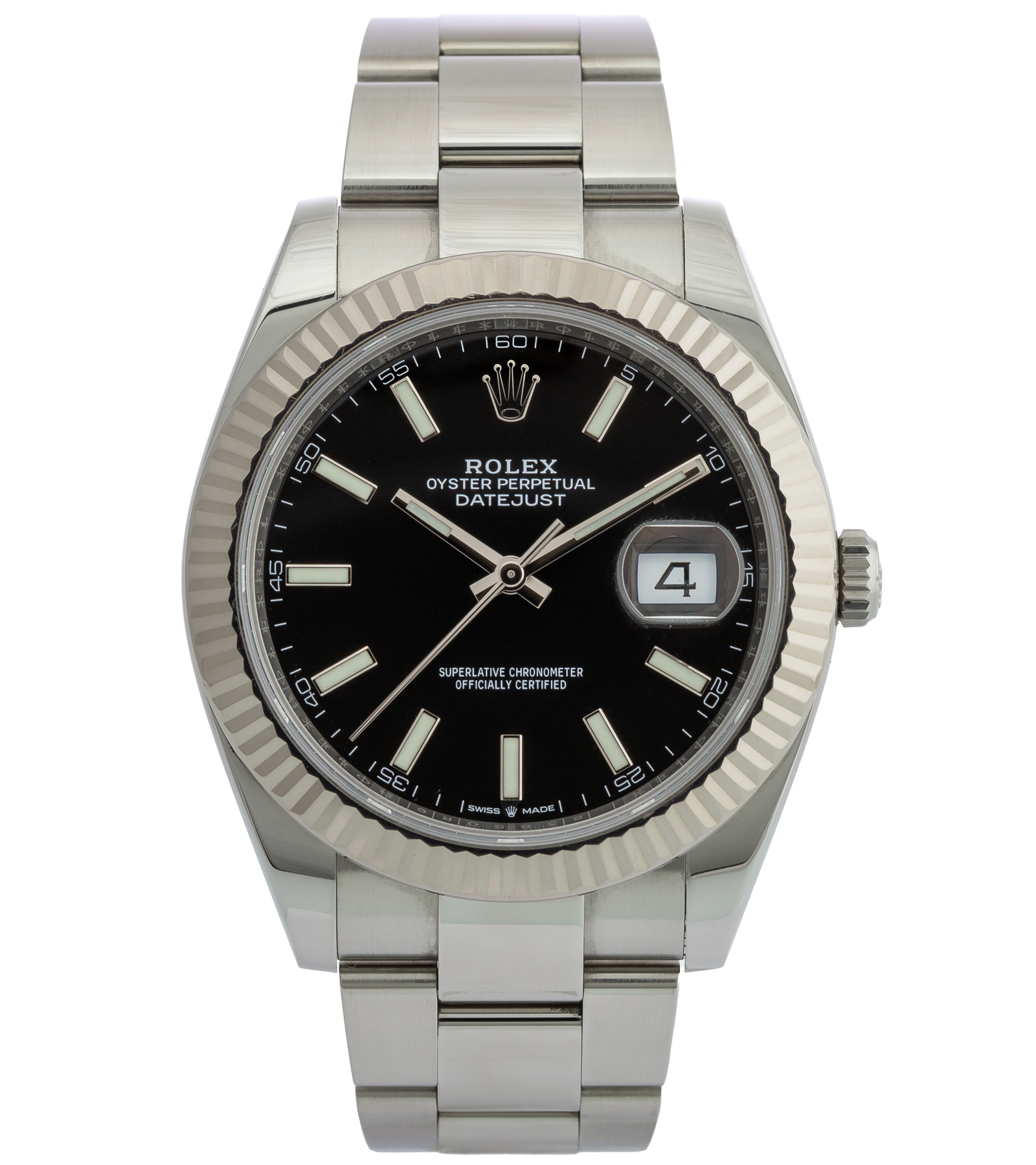 Datejust Oyster Perpetual 126334 Black Dial 12/2020 41 mm