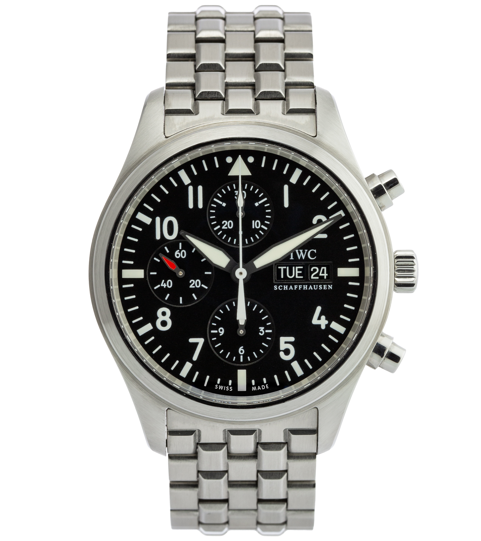 Pilot Chronograph Fliegeruhr IW371704 04/2017 42 mm