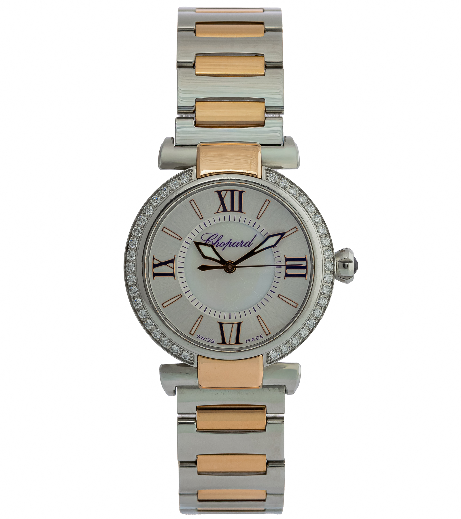 Imperiale 8563 Automatic MOP Diamonds Steel and Rose Gold 01/2010 28 mm