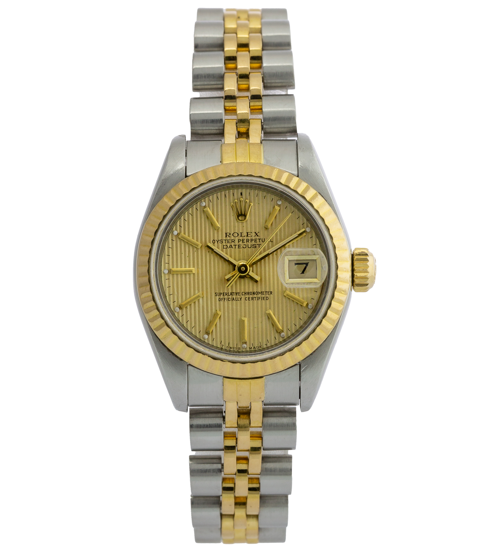 Lady Datejust 69173 Steel and Gold Jubilee Tapestry Dial 01/1987 26 mm