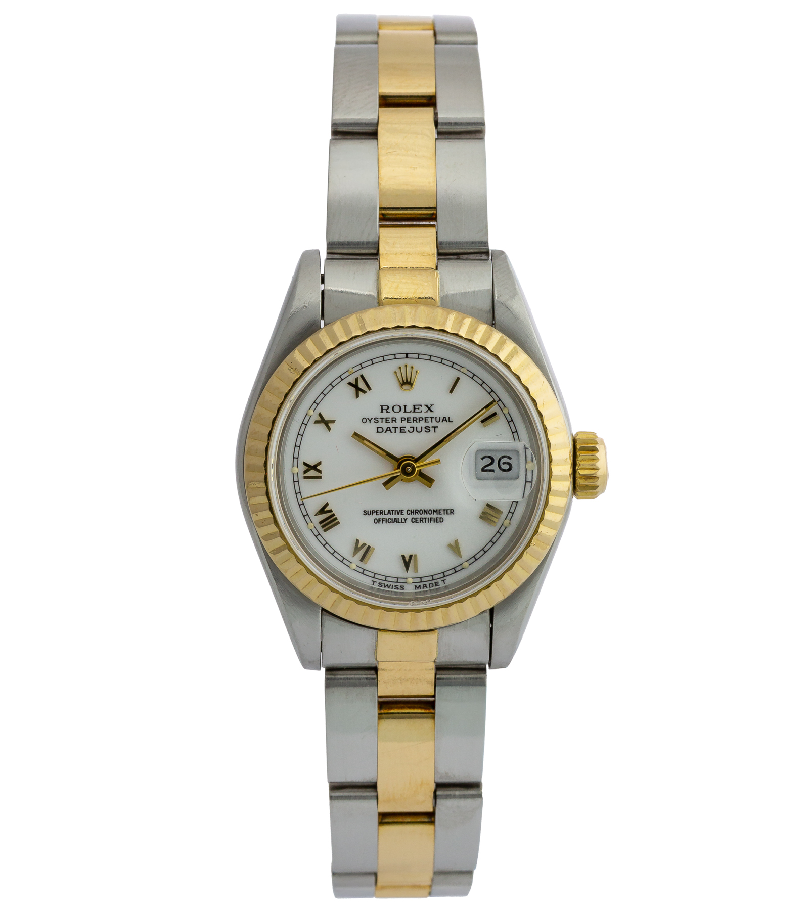 Lady Datejust 69173 Oyster Steel and Gold Oyster 06/1992 26 mm