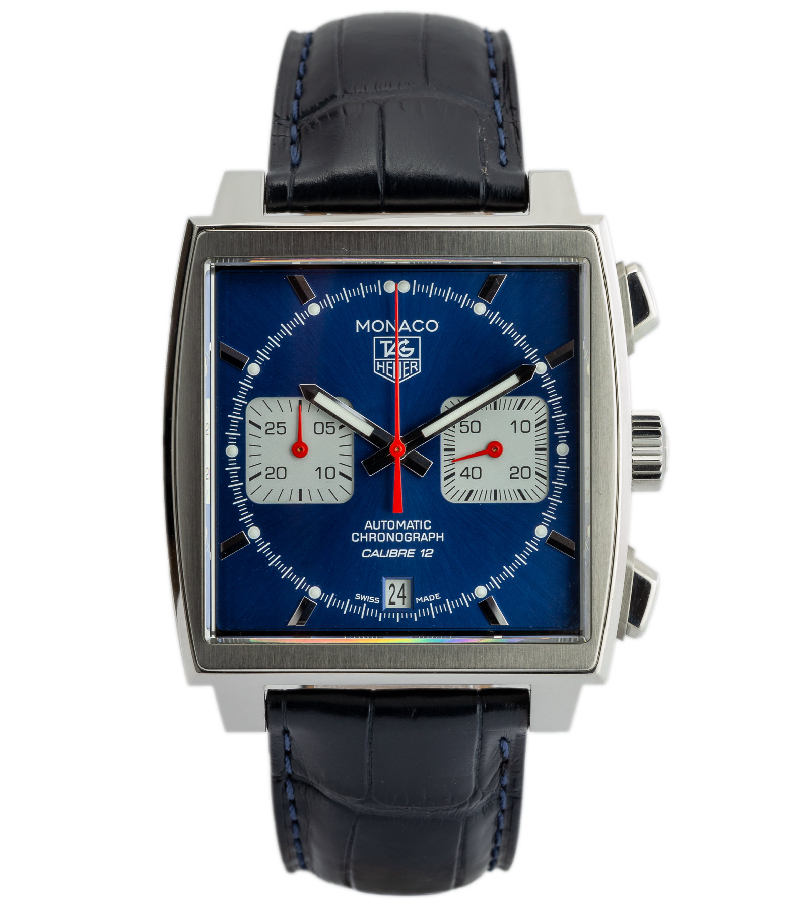 Monaco Calibre 12 Steve Mc Queen Chronograph CAW2111.FC6183 02/2019 39 mm
