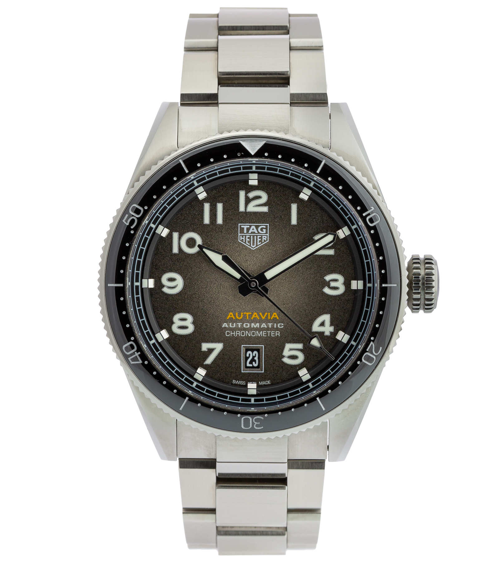Autavia COSC WBE5114 Grey Dial 03/2020 42 mm