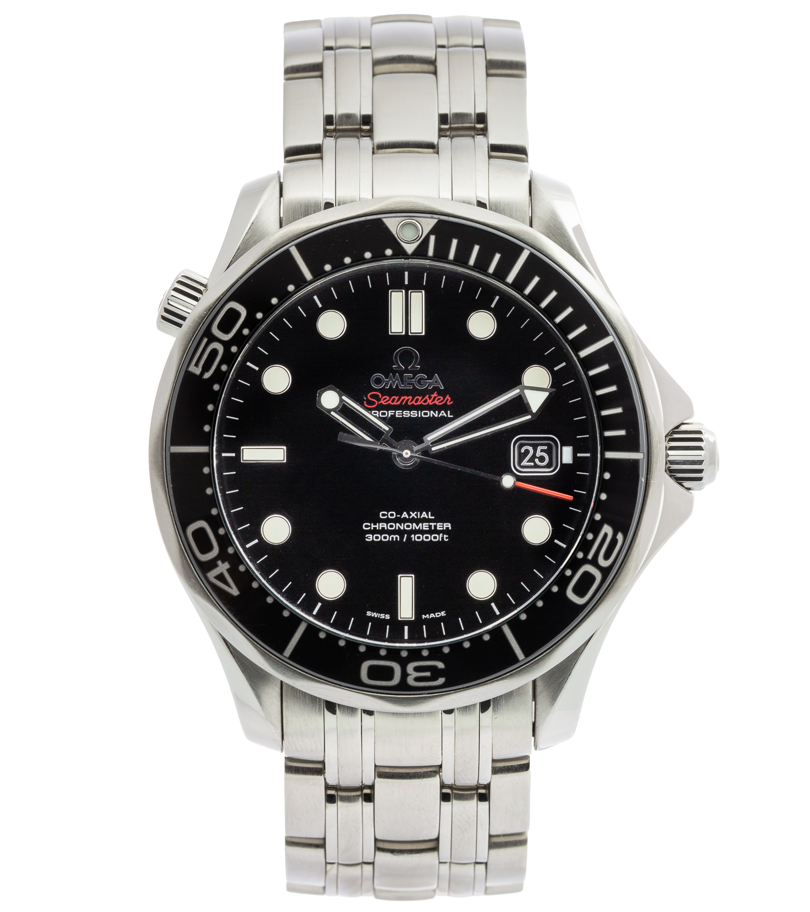 Seamaster Diver 300M Chronometer 212.30.41.20.01.003 Black Dial 01/2012 41 mm