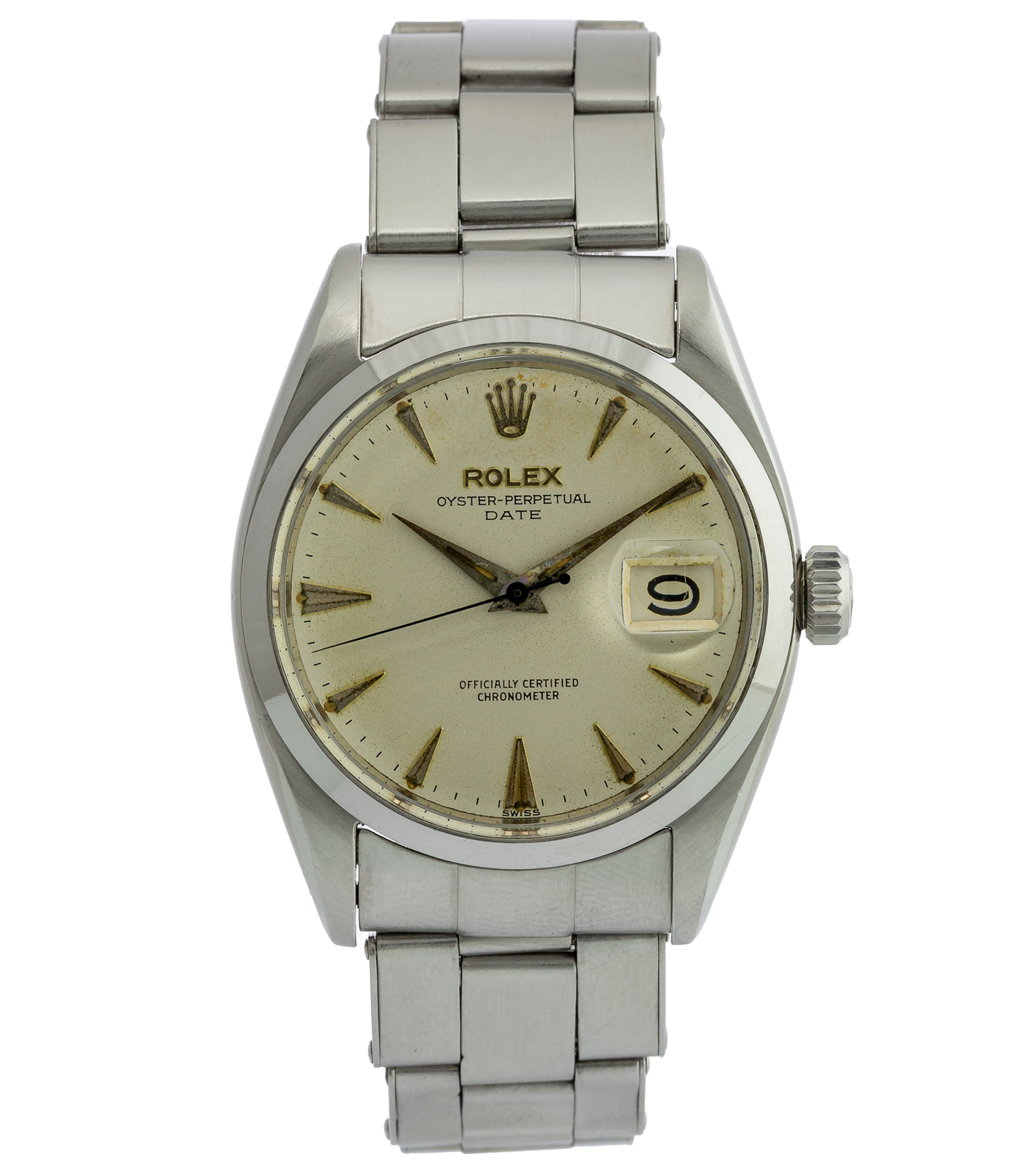 Oyster Perpetual Date 6534 Chronometer Automatic Vintage 1959 34 mm