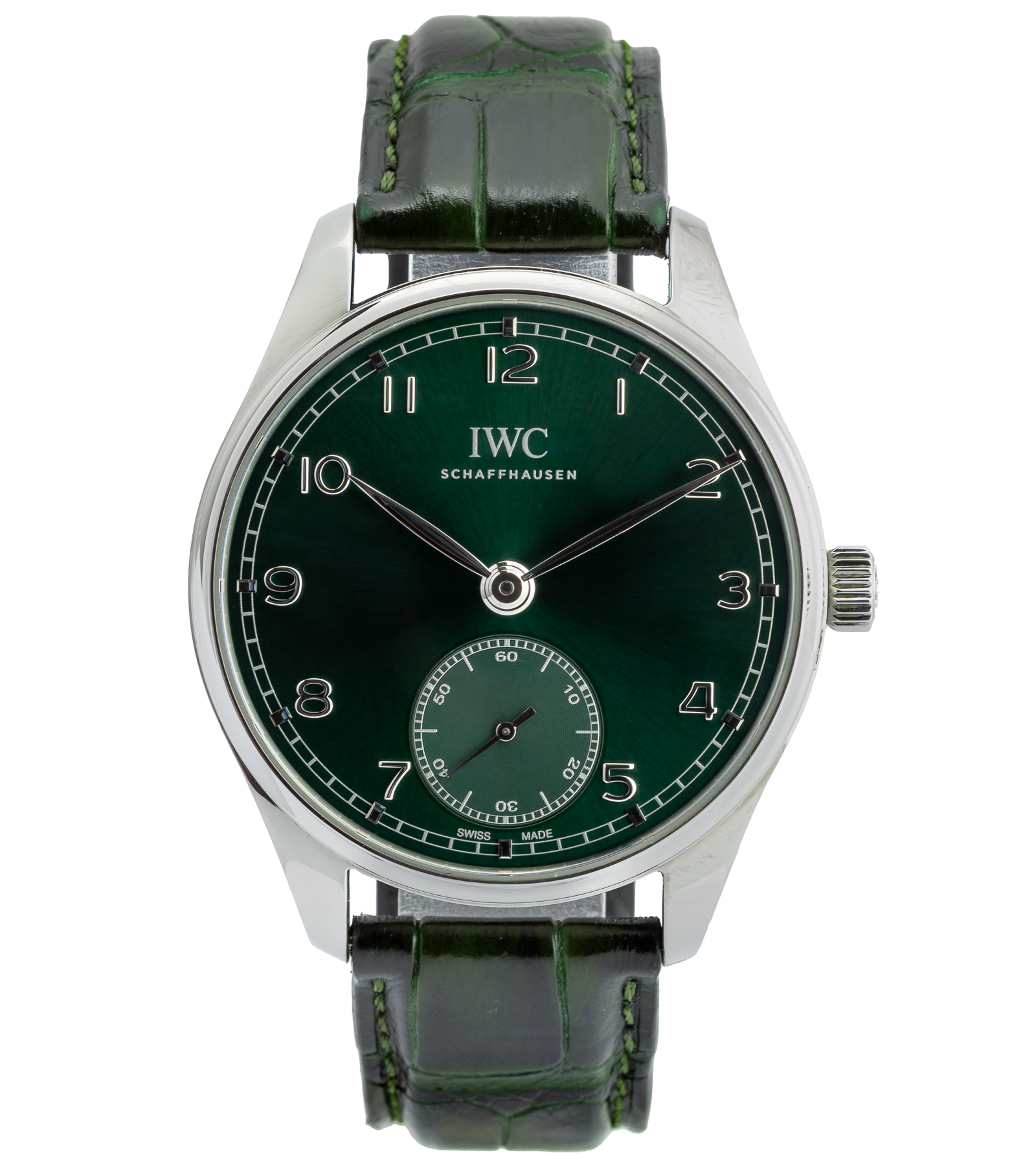 Portugieser Automatic IW358310 Green Dial 04/2024 40 mm