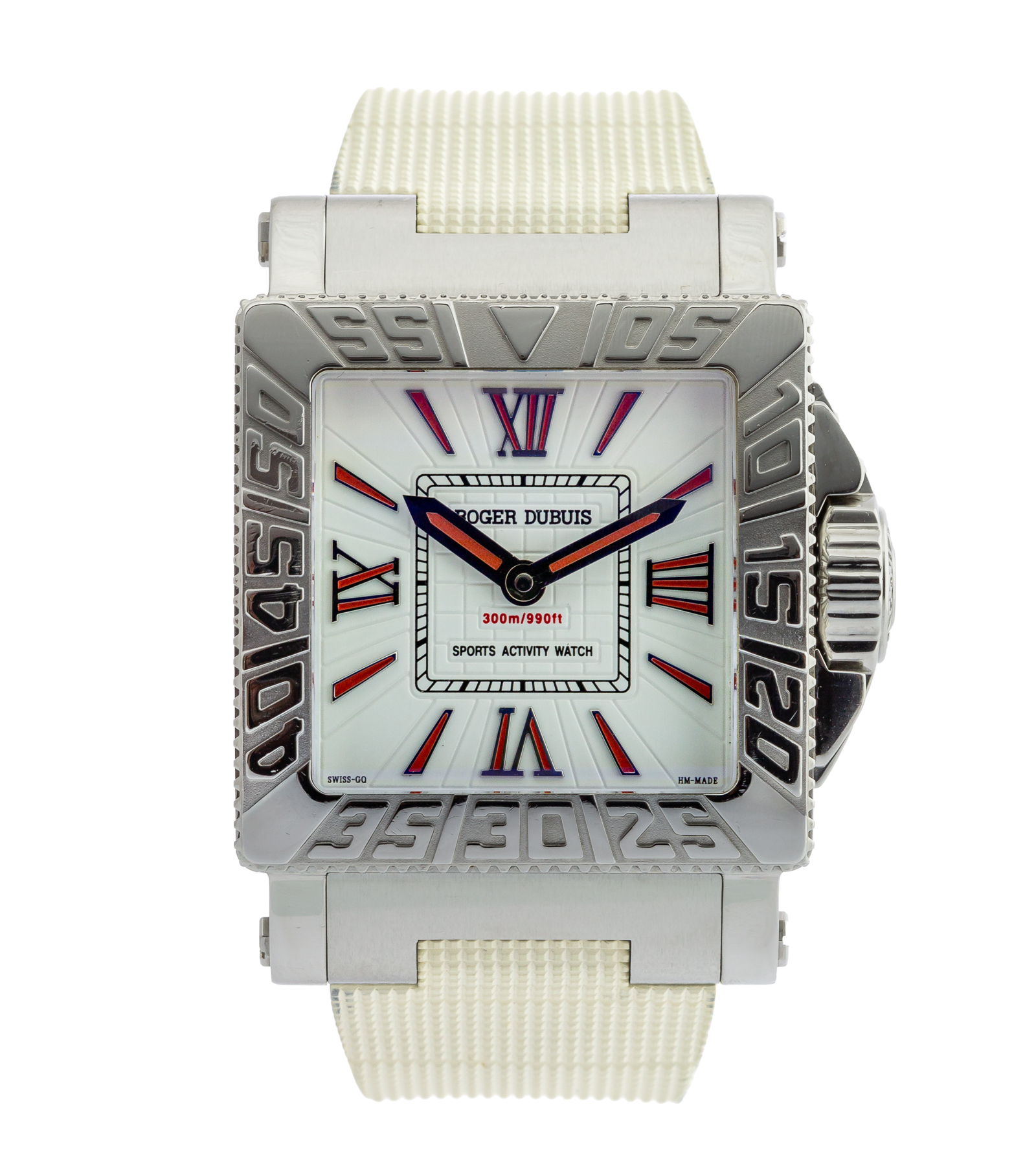 Aqua Mare Sports Activity Watch GA35 Limited Edition 888 White Dial Automatic 2006 35 mm