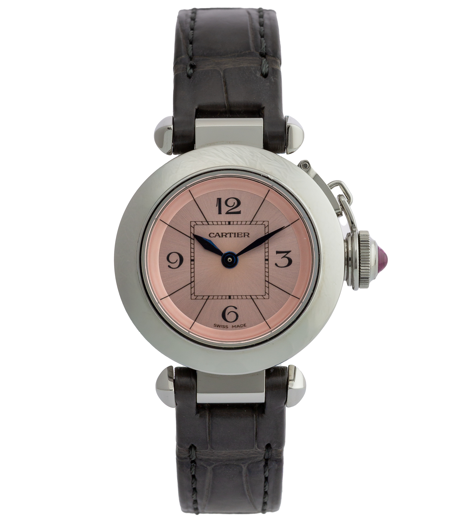Pasha 2973 W3140026 Quartz Steel Pink Dial 01/2017 27 mm