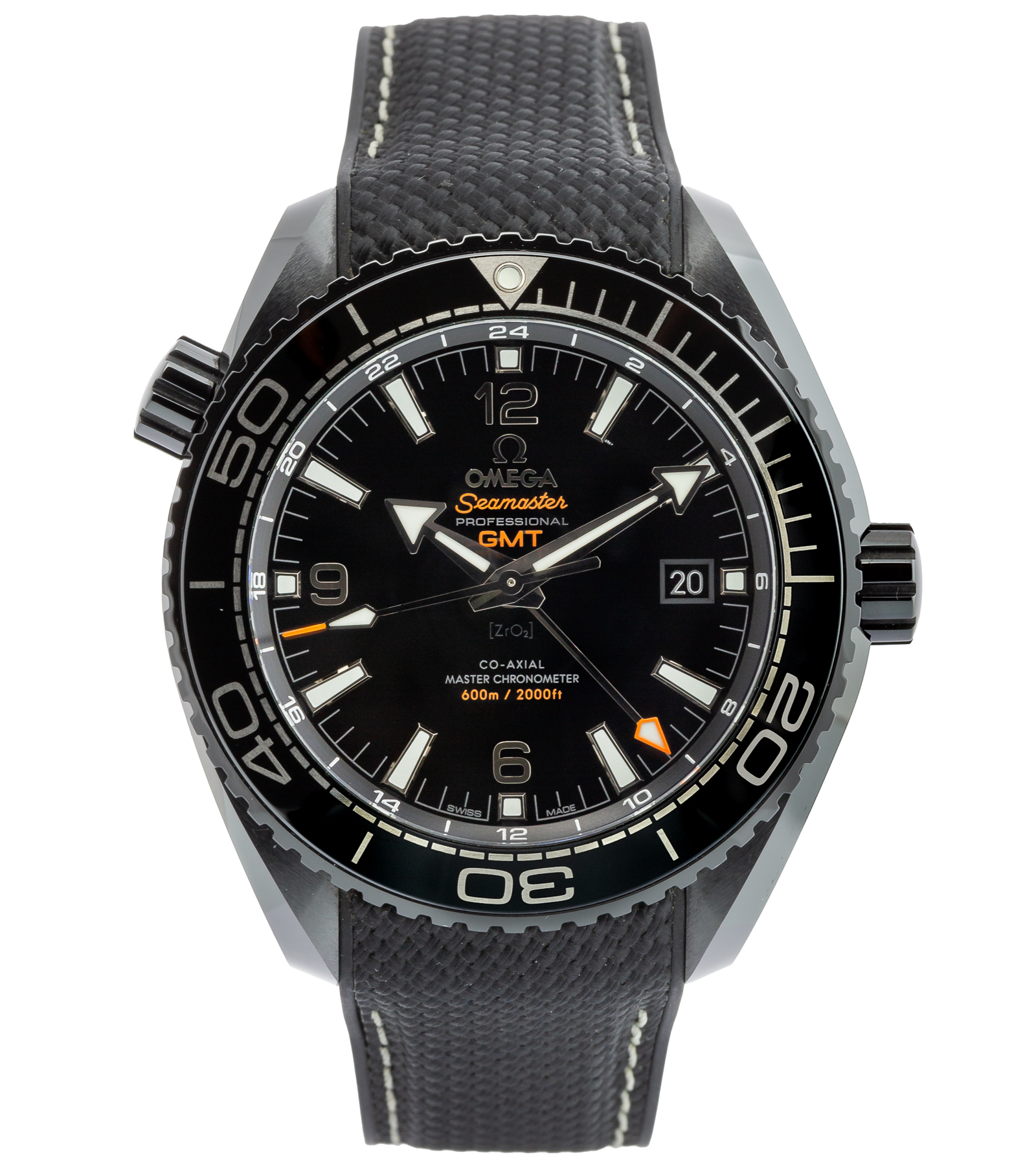Seamaster Planet Ocean 600M Co-Axial 232.30.46.21.01.001 Black Dial 12/2012 45.5 mm (Kopia)
