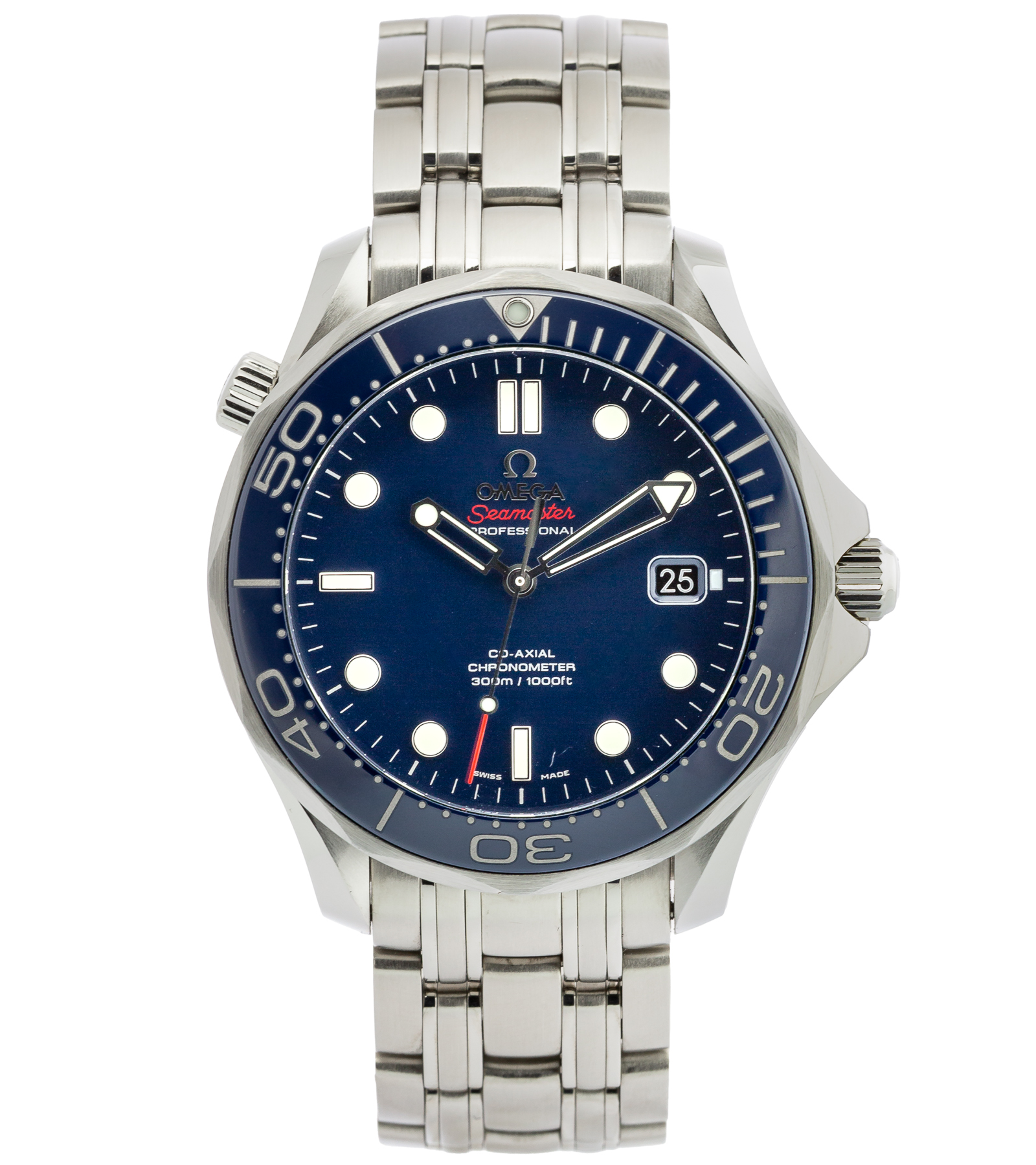 Seamaster Diver 300M Chronometer 212.30.41.20.01.003 Black Dial 01/2012 41 mm (Kopia)