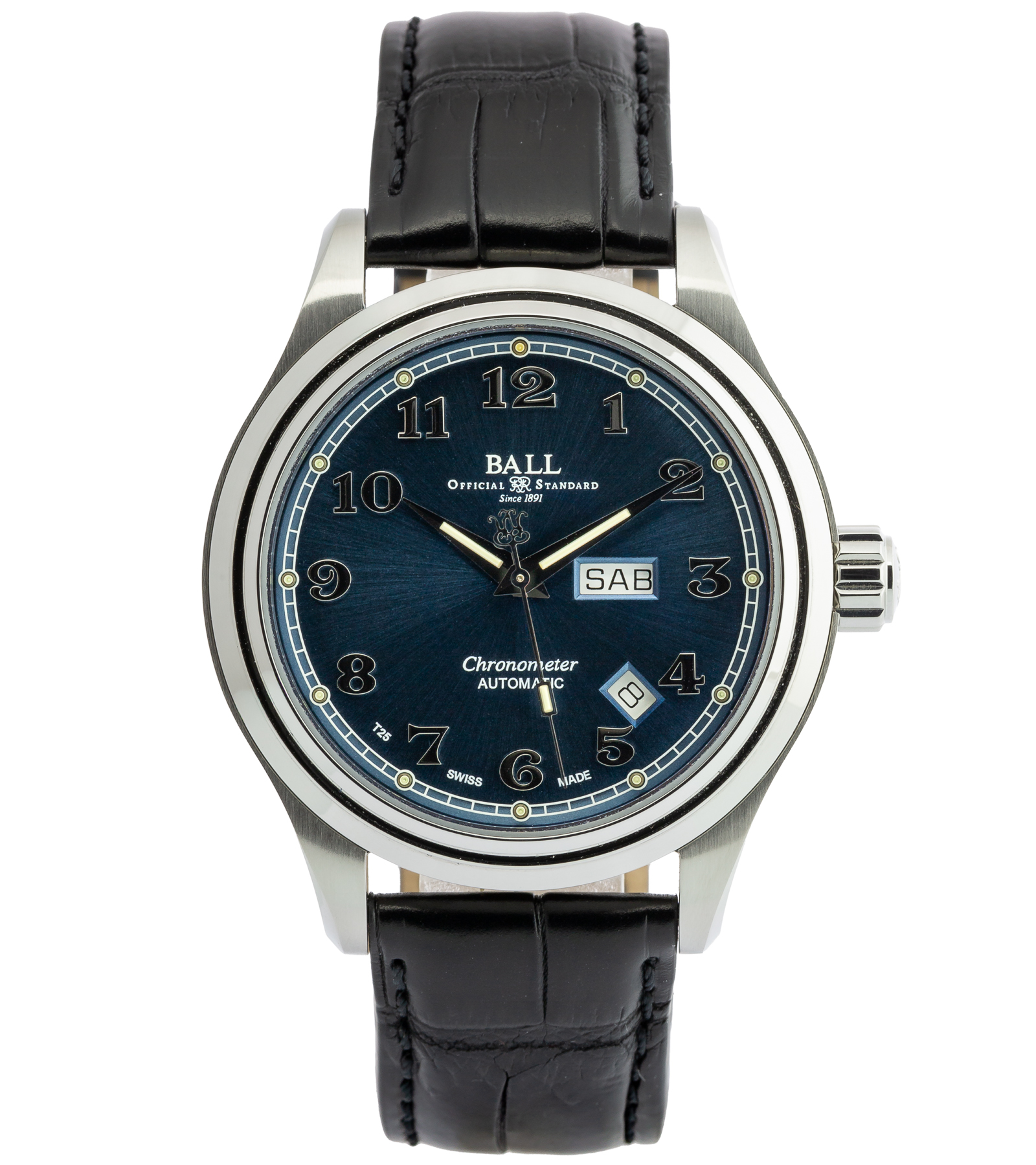 Trainmaster Cleveland Express NM1058D Blue Dial Automatic 12/2023 41 mm
