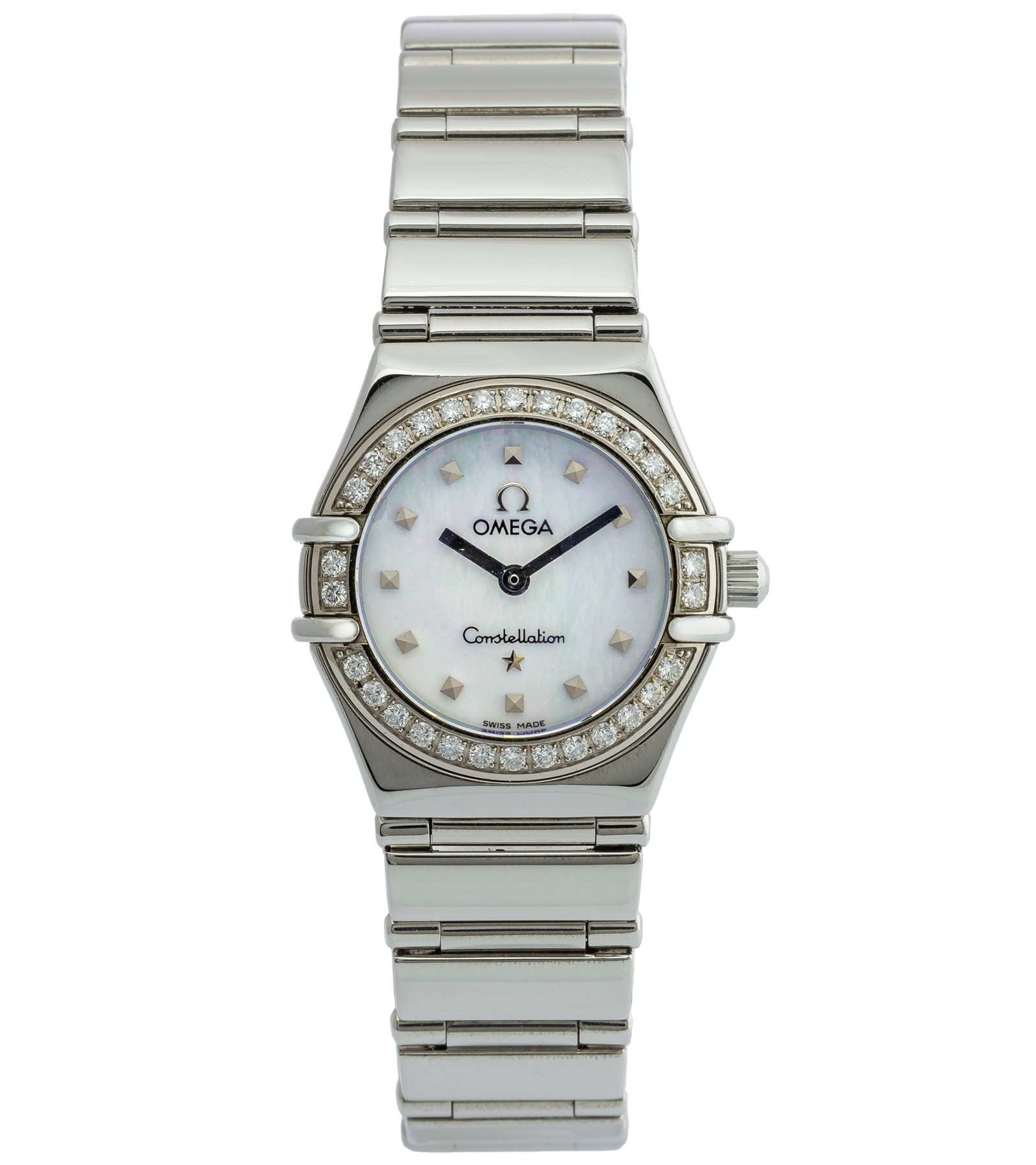 Constellation My Choice Mini 1465.71.00 Diamond-Set Mother of Pearl Quartz 08/2003 22,5 mm