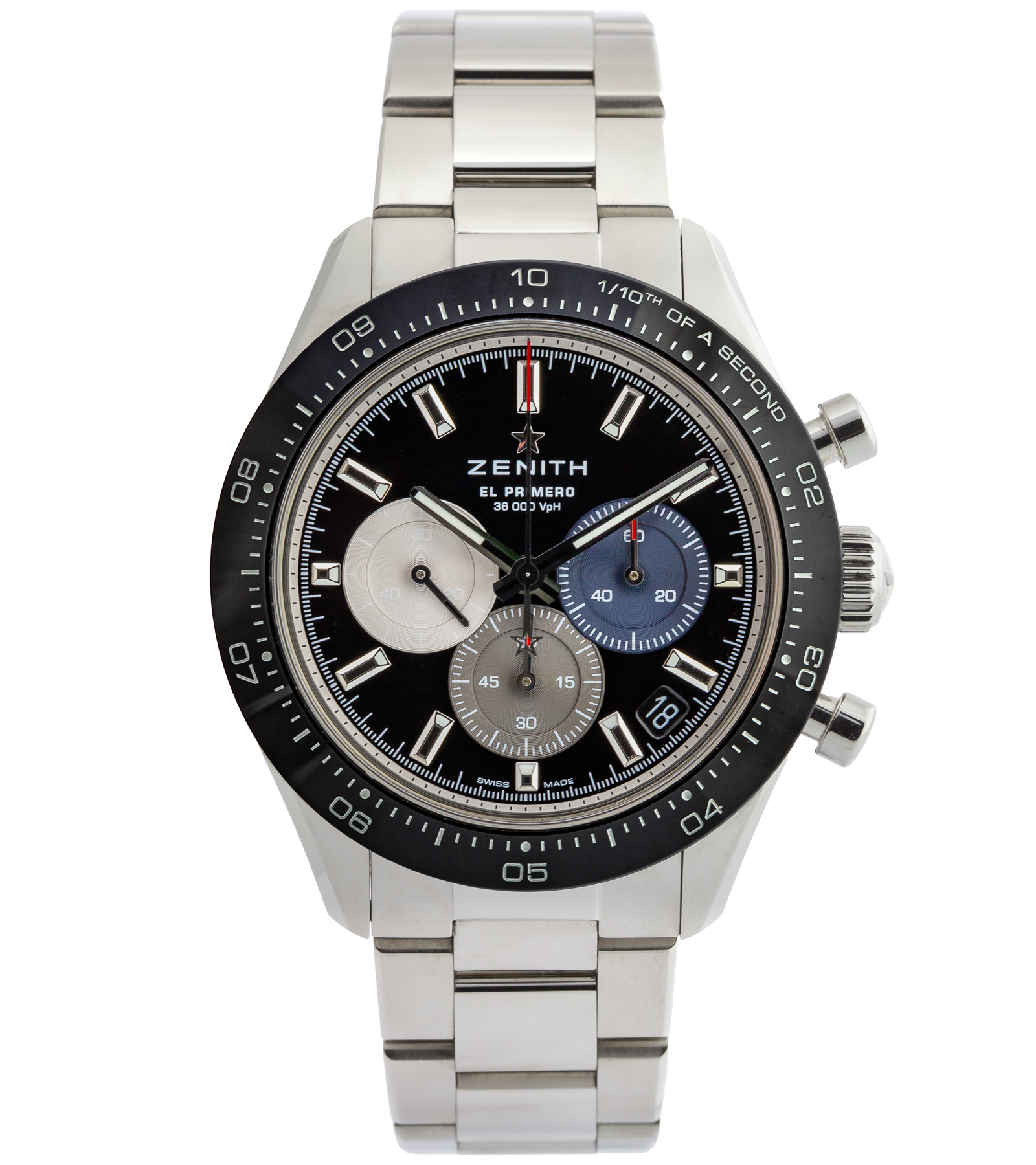 Chronomaster Sport 03.3100.3600 Black Dial Automatic 11/2021 41 mm