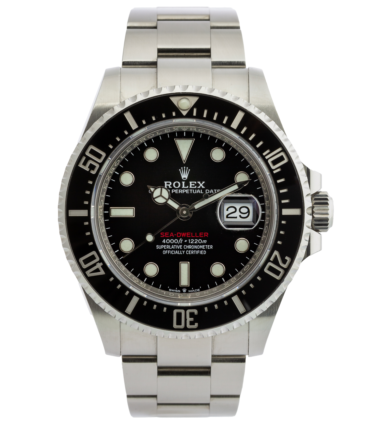 Sea-Dweller 126600 Black Dial Automatic 2017 43 mm
