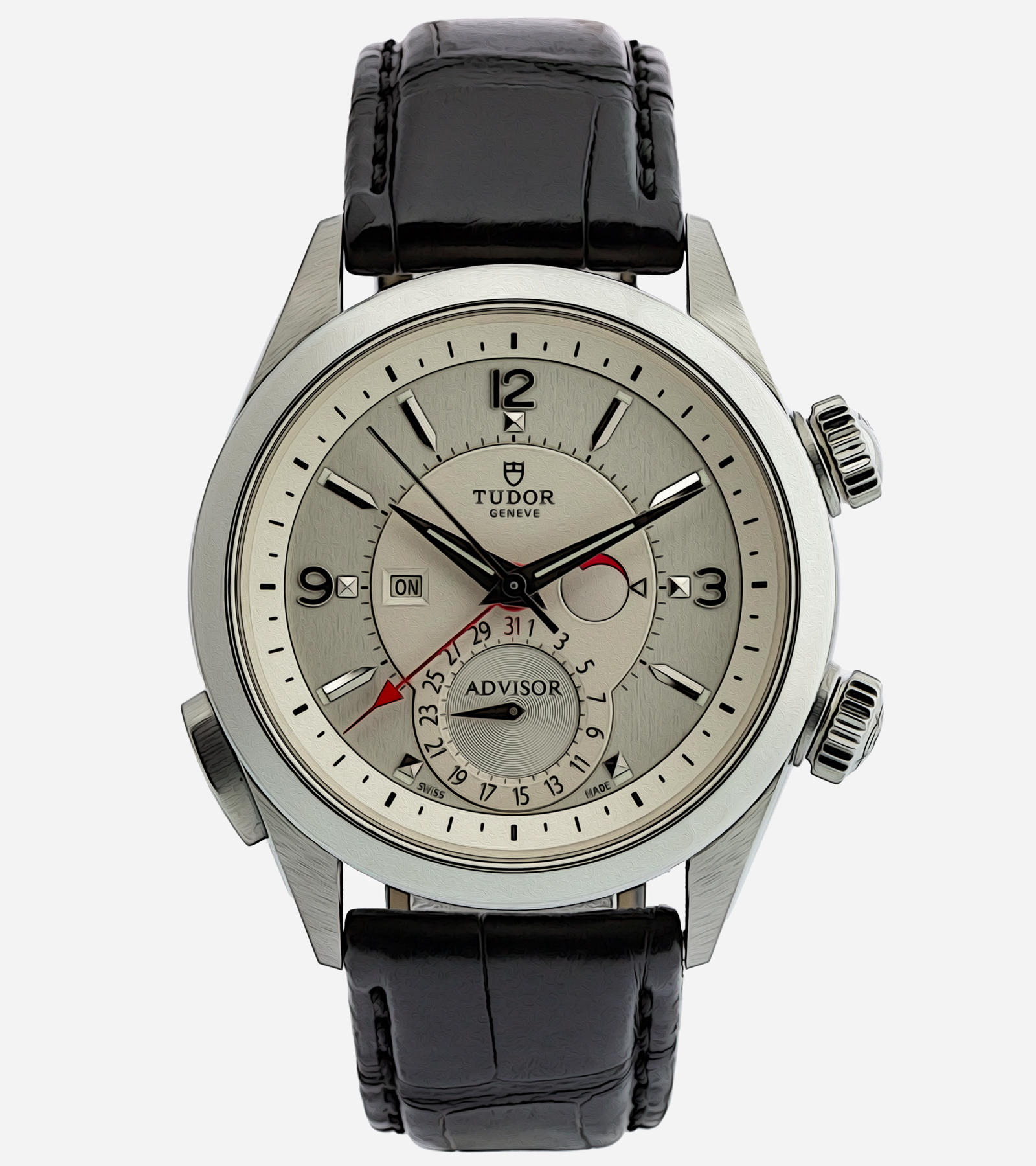 Heritage Advisor 79620T Silver Dial Automatic 2011 42 mm