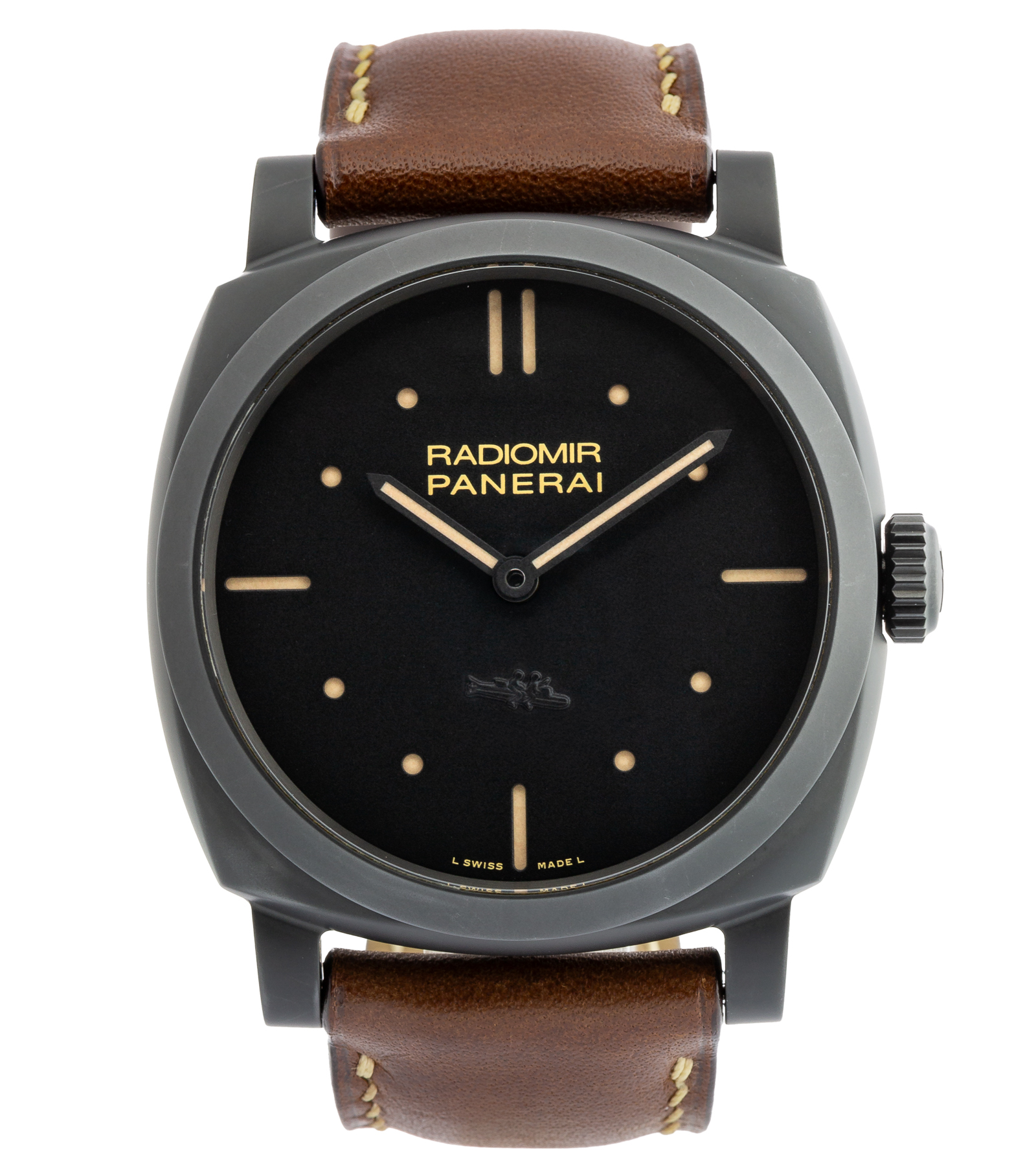 Radiomir 1940 3 Days Ceramica PAM00577 Black Dial Hand-Wound 11/2016 48 mm