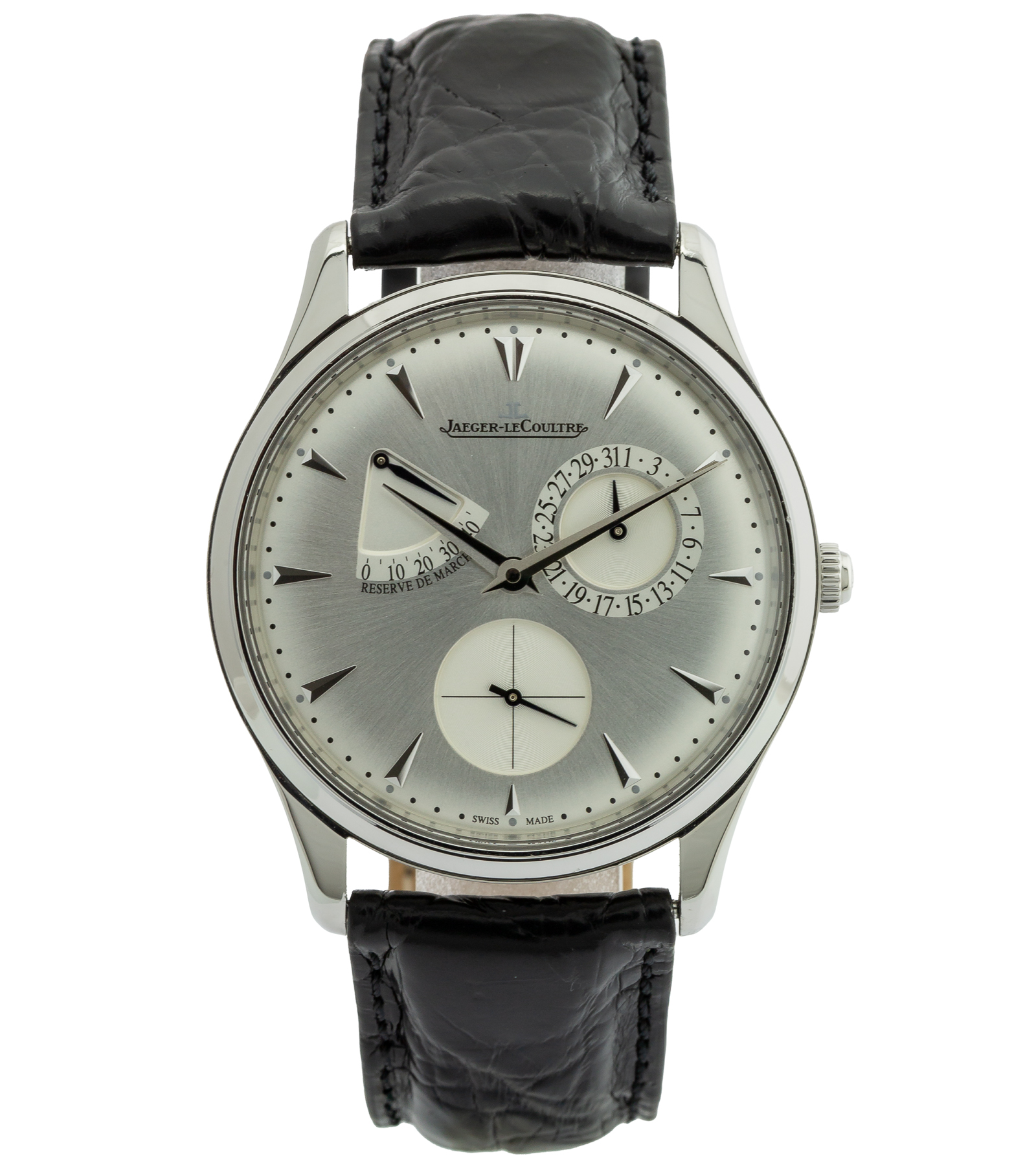 Master Réserve de Marche ULTRA THIN Q1378420 140.8.93.S Silver Dial Automatic 01/2019 37 mm