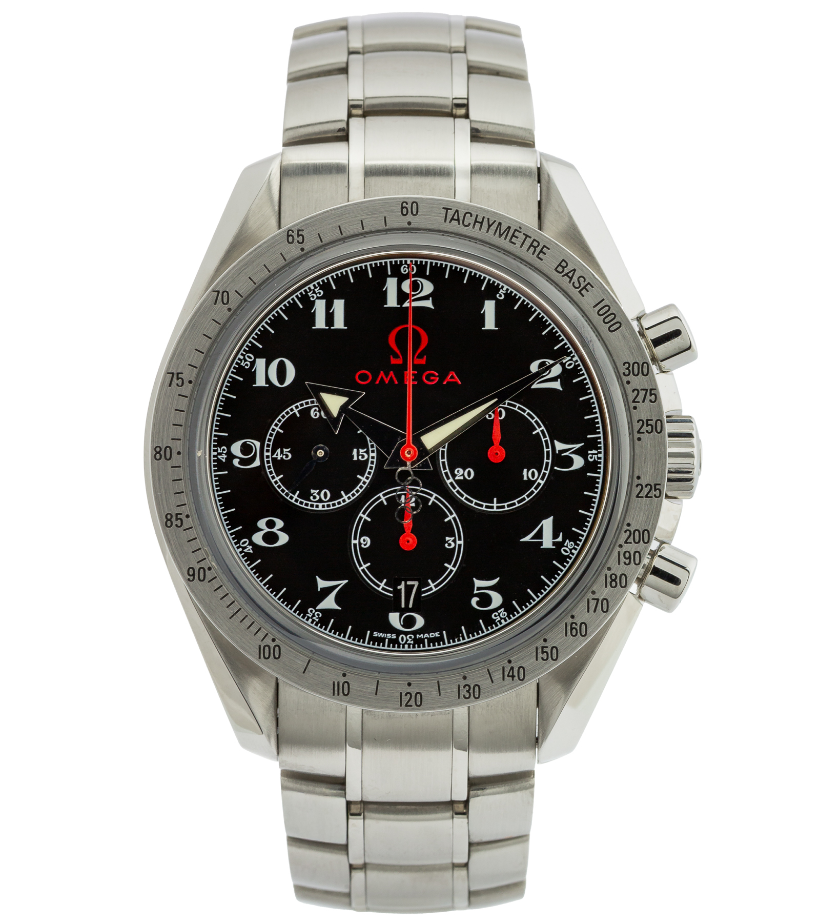 Speedmaster Broad Arrow Olympic Timeless 3557.50.00 Black Dial Automatic Chronograph 11/2006 42 mm