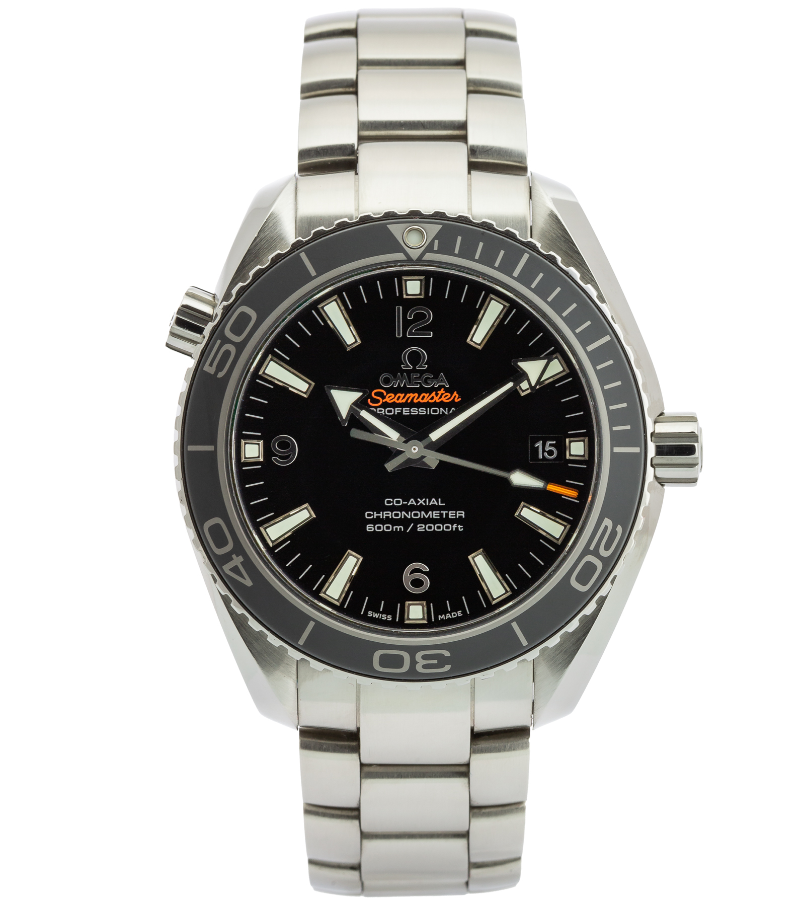 Seamaster Planet Ocean 600M 232.30.42.21.01.001 Black Dial Automatic 01/2014 42 mm