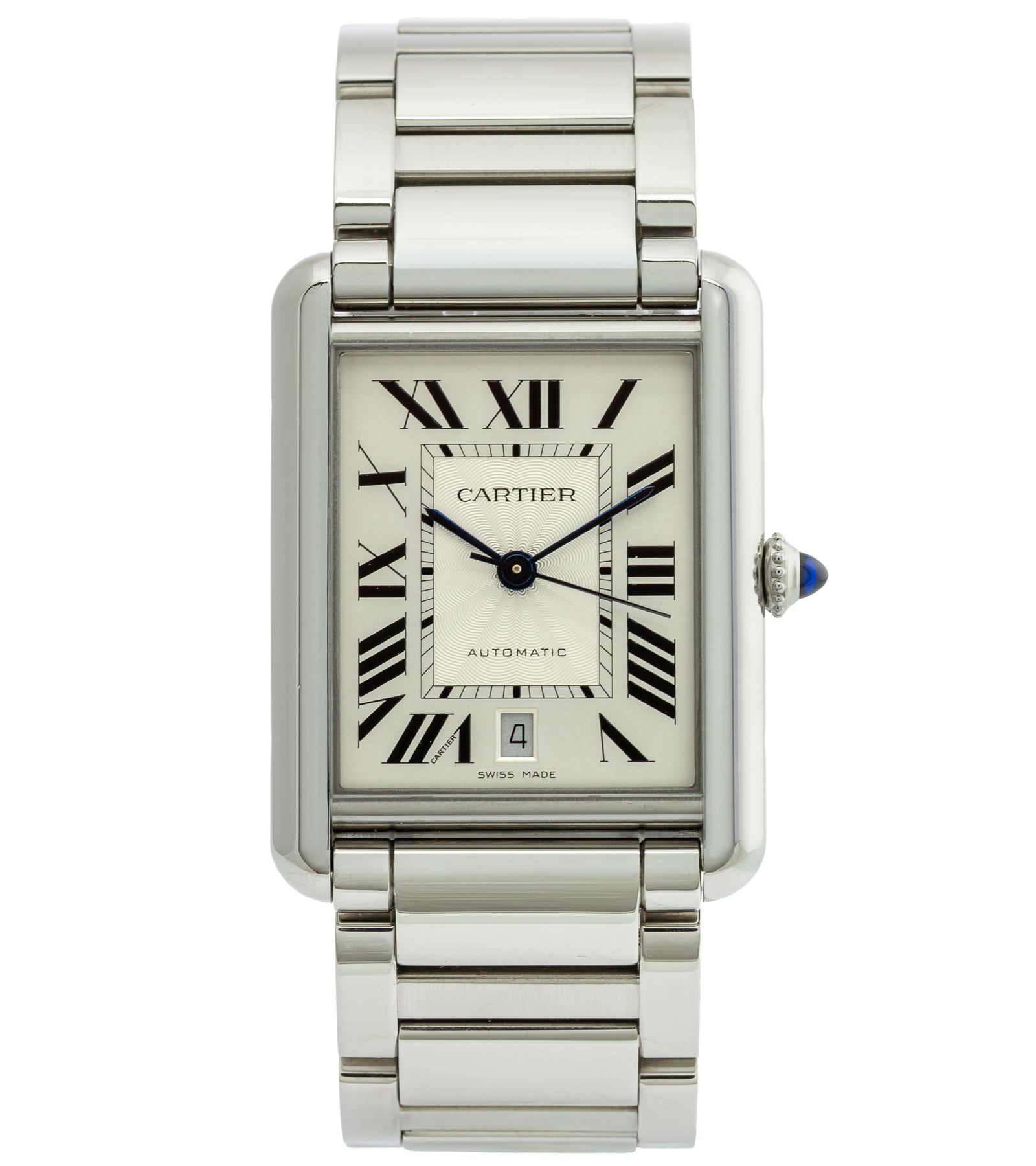 Tank Must XL WSTA0053 Silver Dial Steel Bracelet Automatic 06/2022 41 × 31 mm