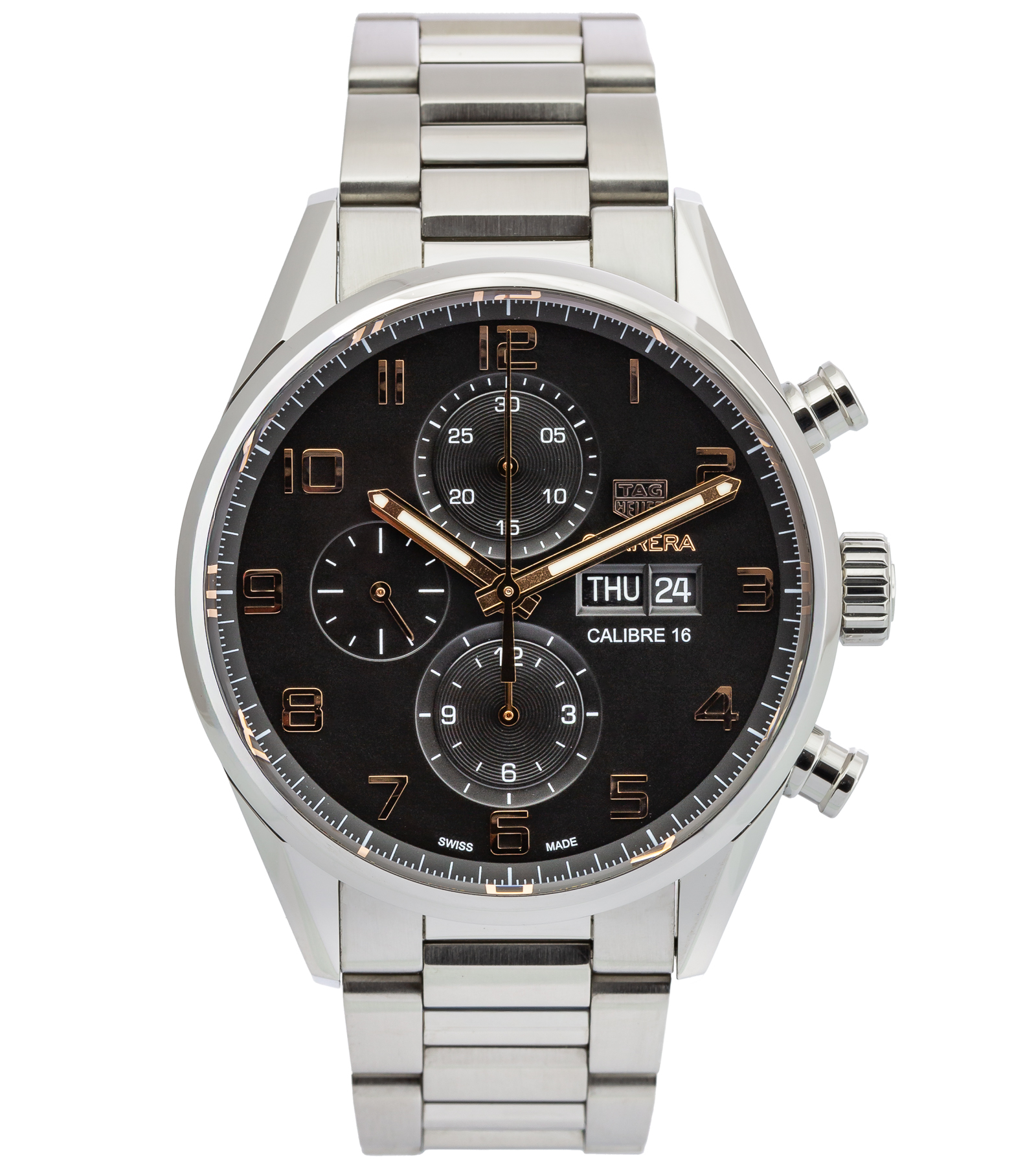 Carrera Calibre 16 Day-Date CV2A1AB Black Dial Automatic 06/2021 43 mm