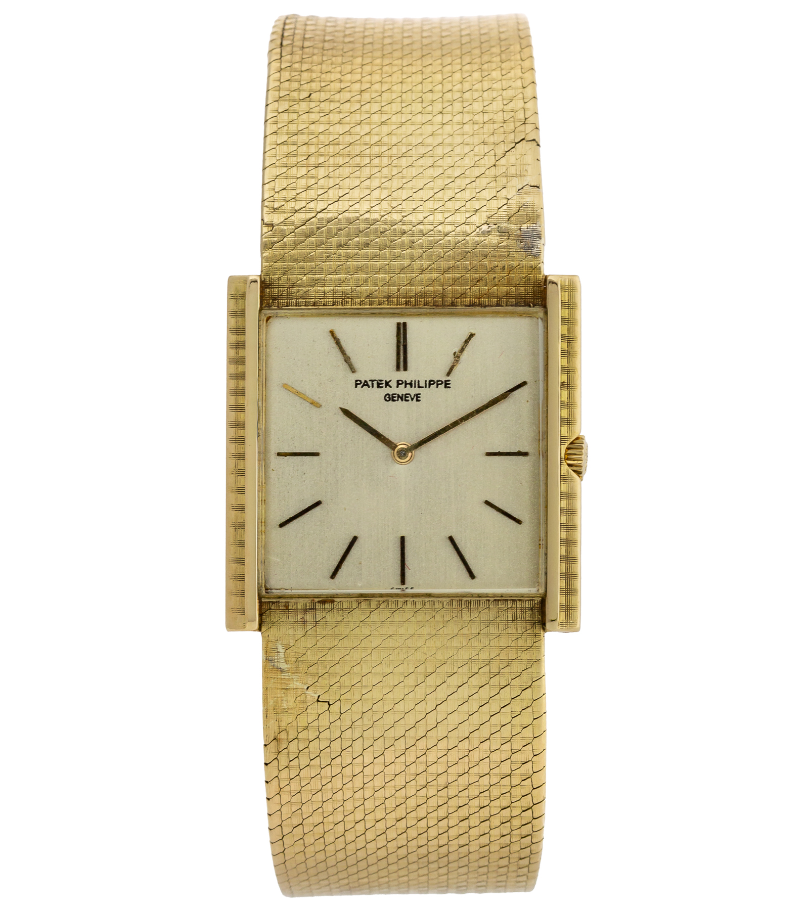 Gondolo Vintage 3494 Yellow Gold Champagne Dial Hand-Wound circa 1966 26 mm