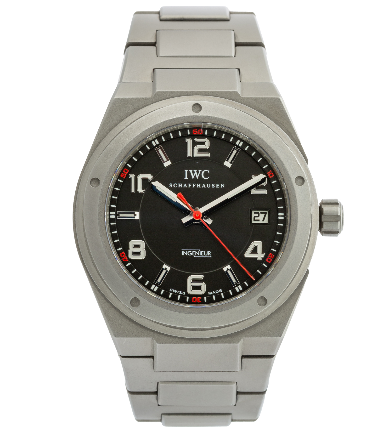 Ingenieur Automatic AMG IW322703 Titanium Black Dial 2008 42,5 mm